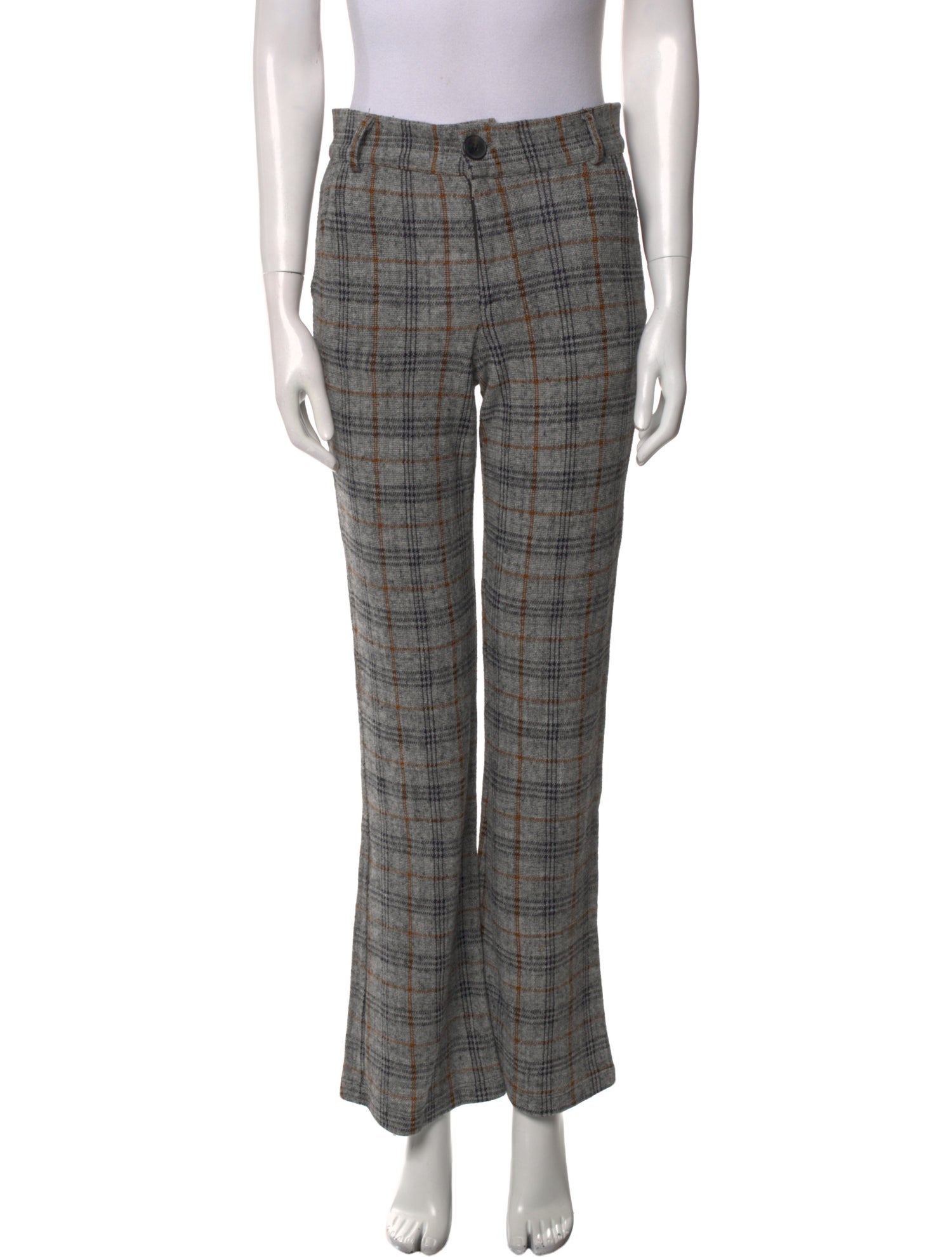The Elder Statesman Wool Wide Leg Pants