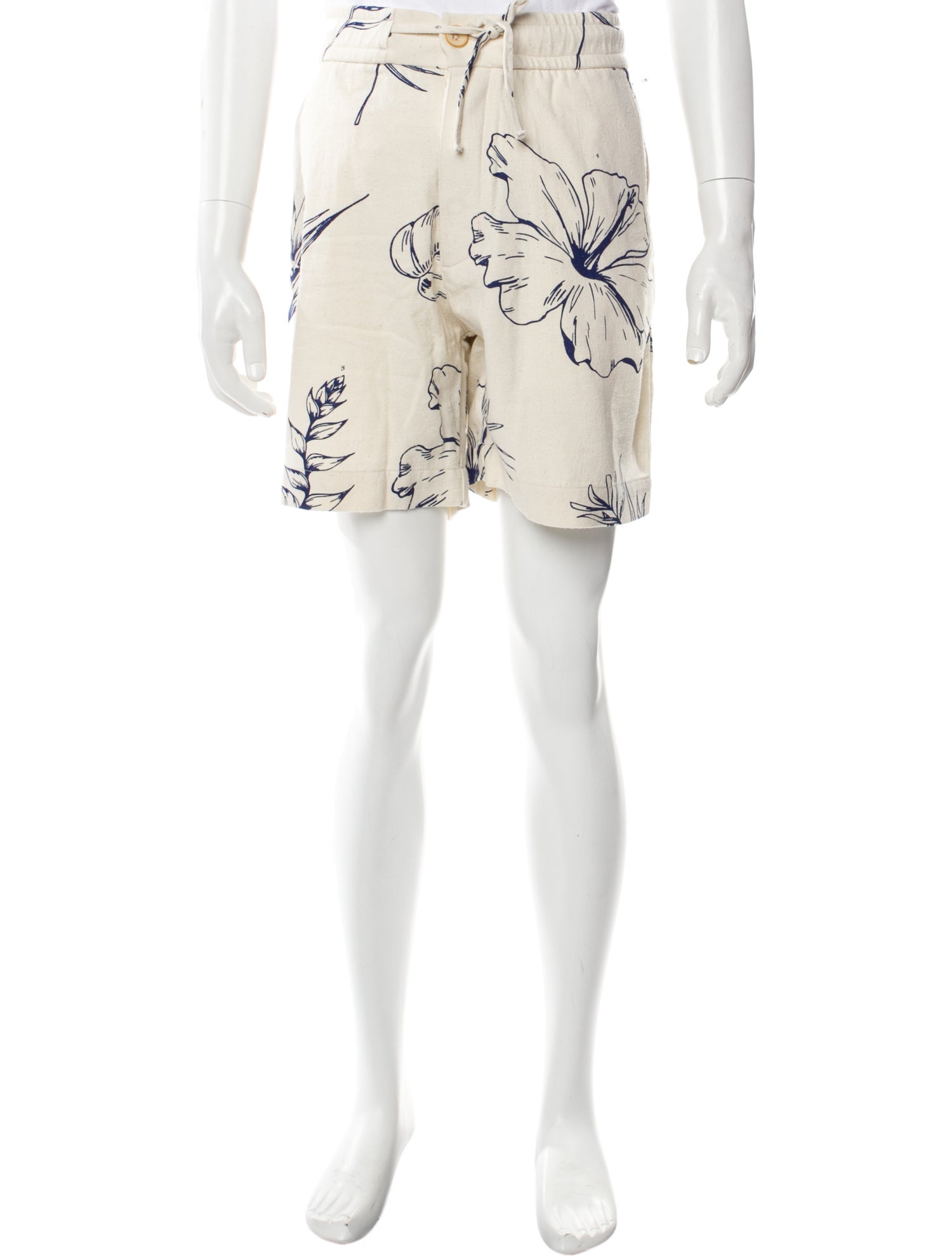 The Elder Statesman Printed Chino Shorts w/ Tags