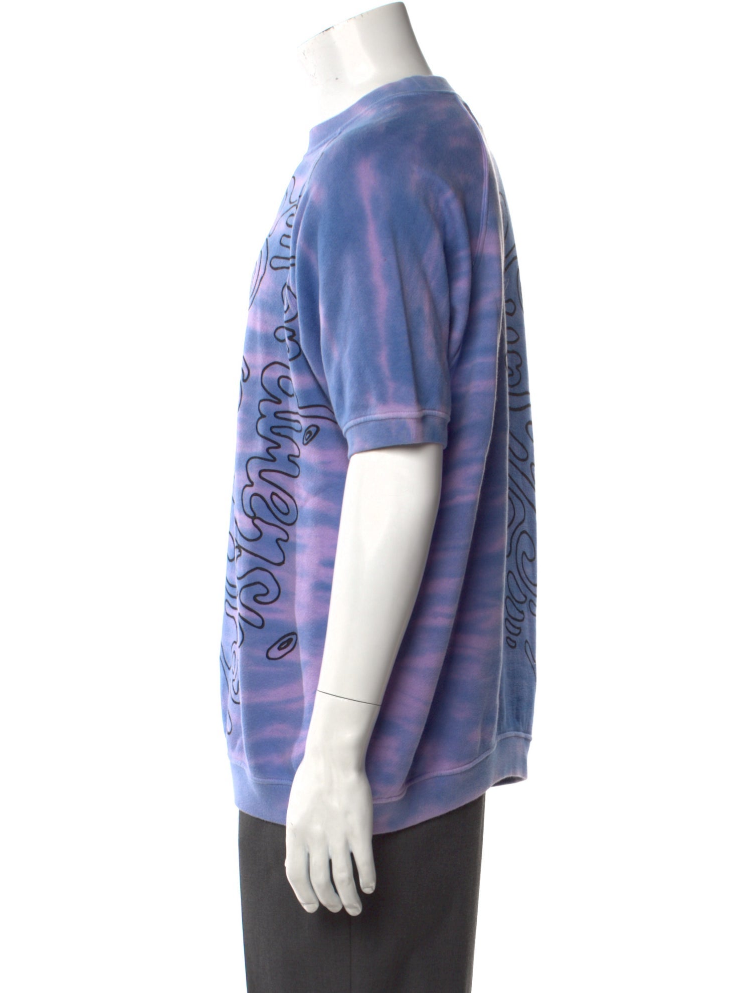 The Elder Statesman Graphic Print Crew Neck Sweatshirt