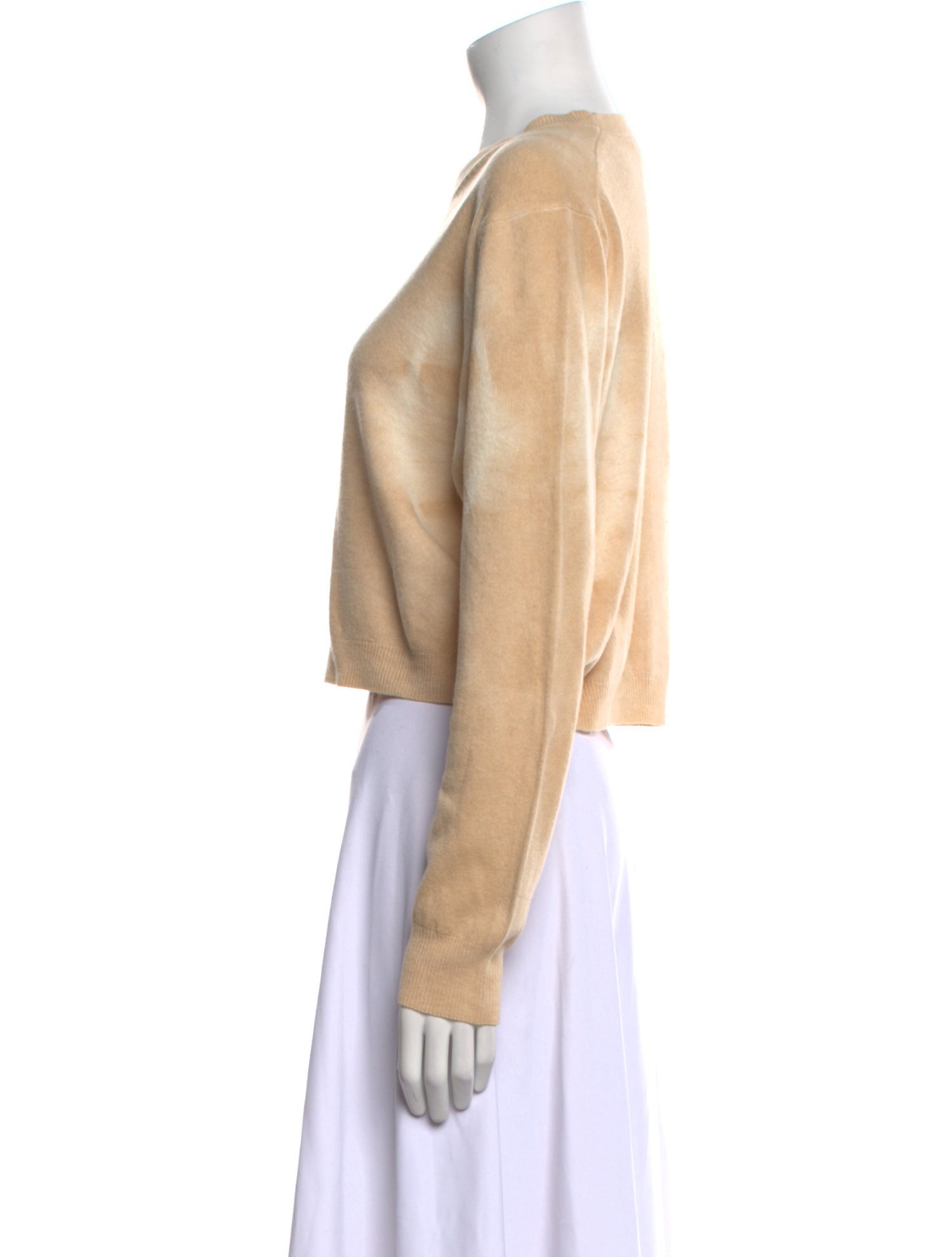 The Elder Statesman Merino Wool Crew Neck Sweater