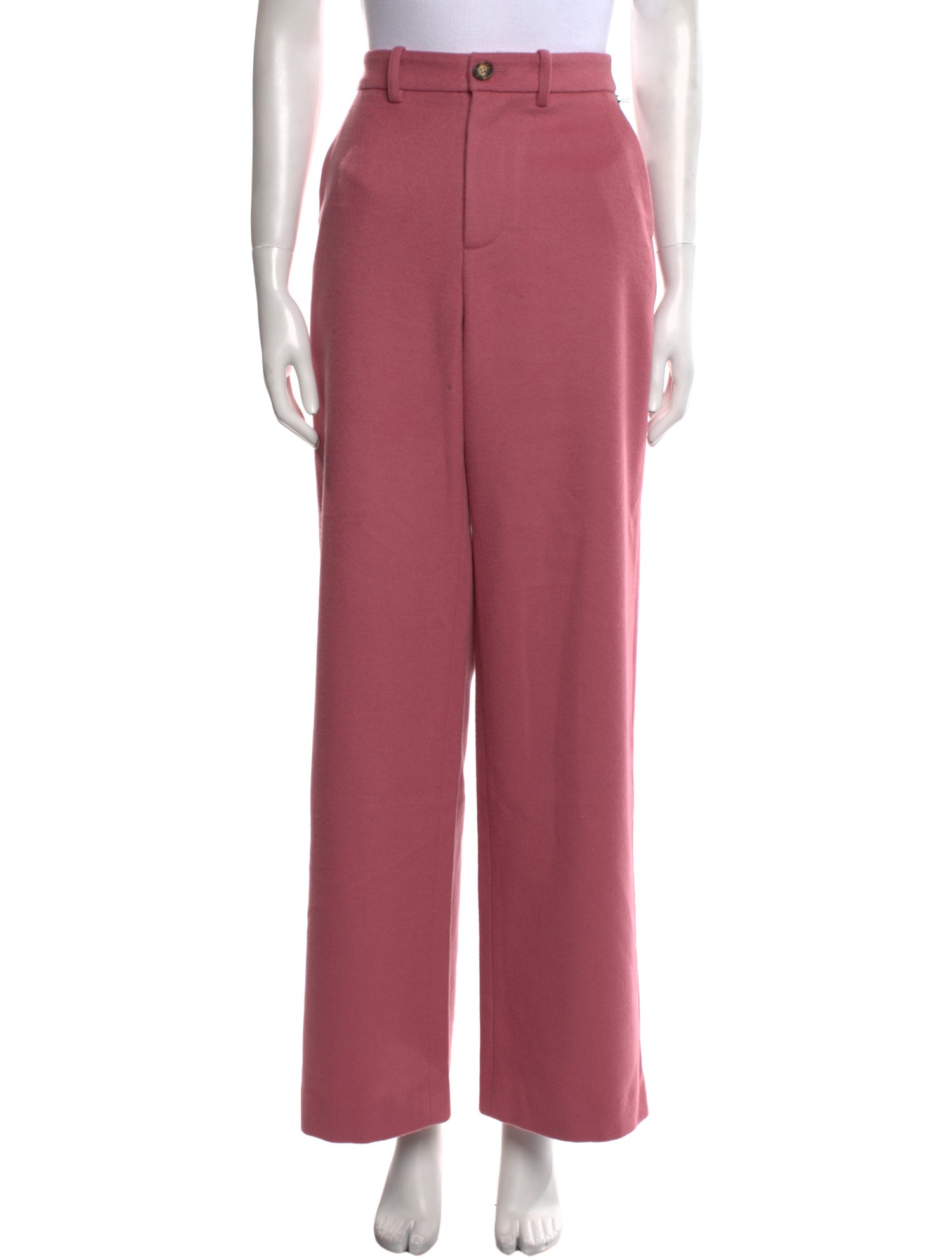 The Elder Statesman Virgin Wool Wide Leg Pants