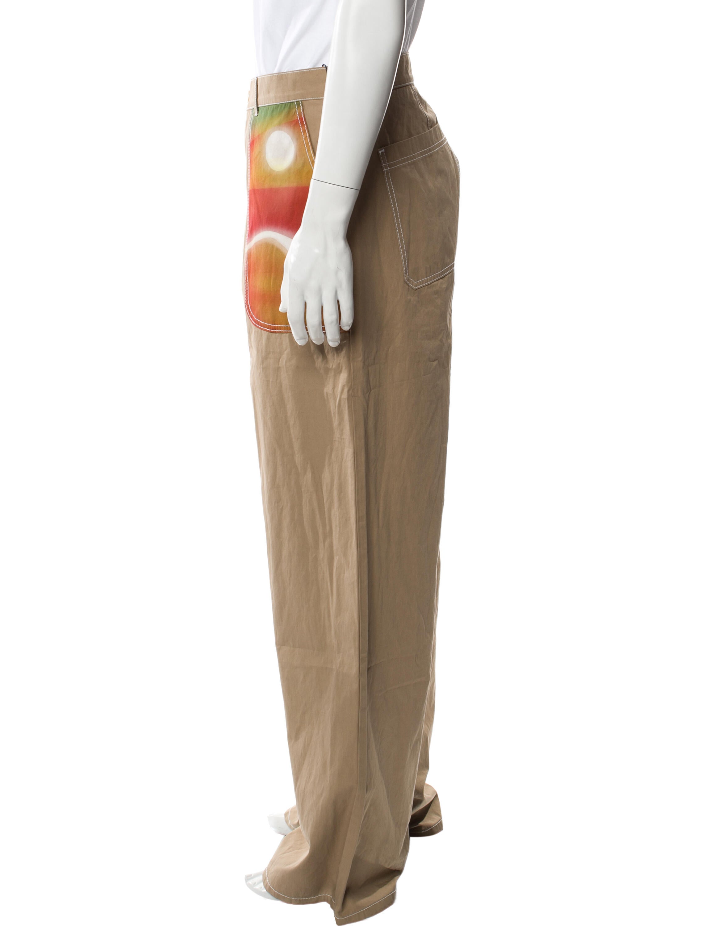 The Elder Statesman Graphic Print Pants w/ Tags