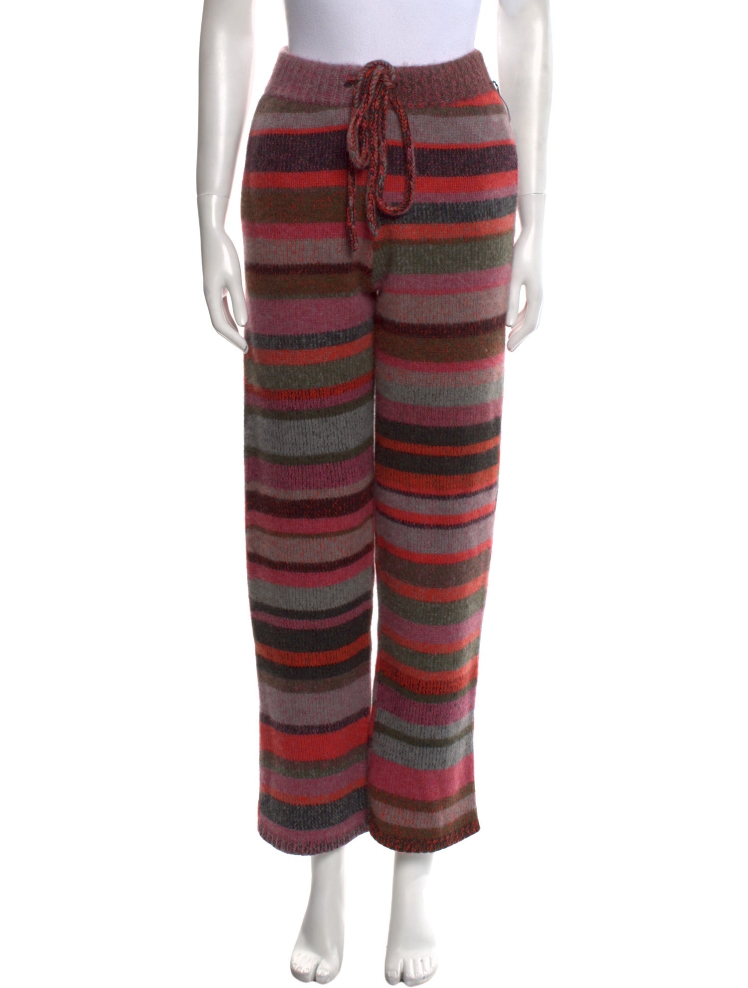The Elder Statesman Cashmere Straight Leg Pants