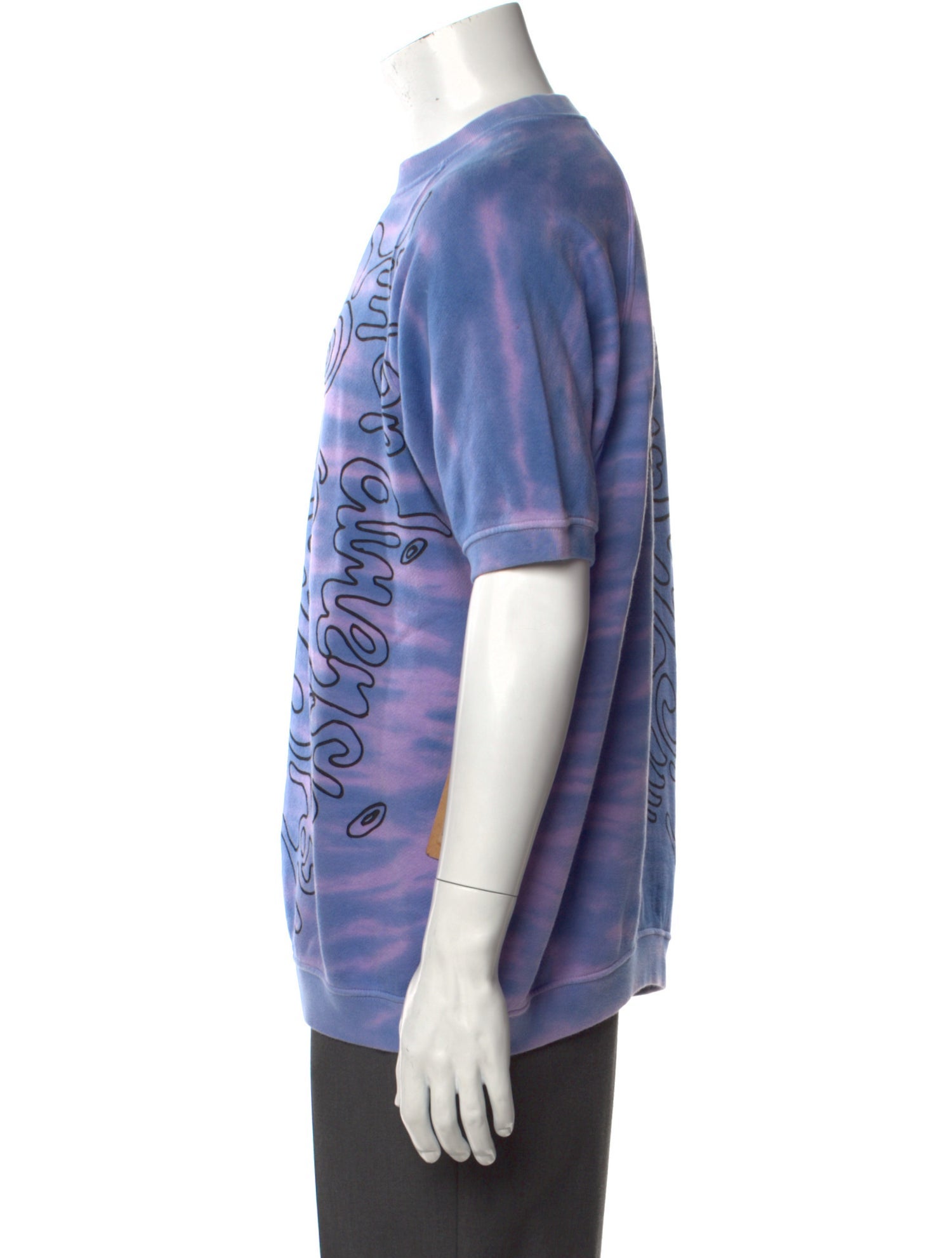 The Elder Statesman Graphic Print Crew Neck Sweatshirt w/ Tags