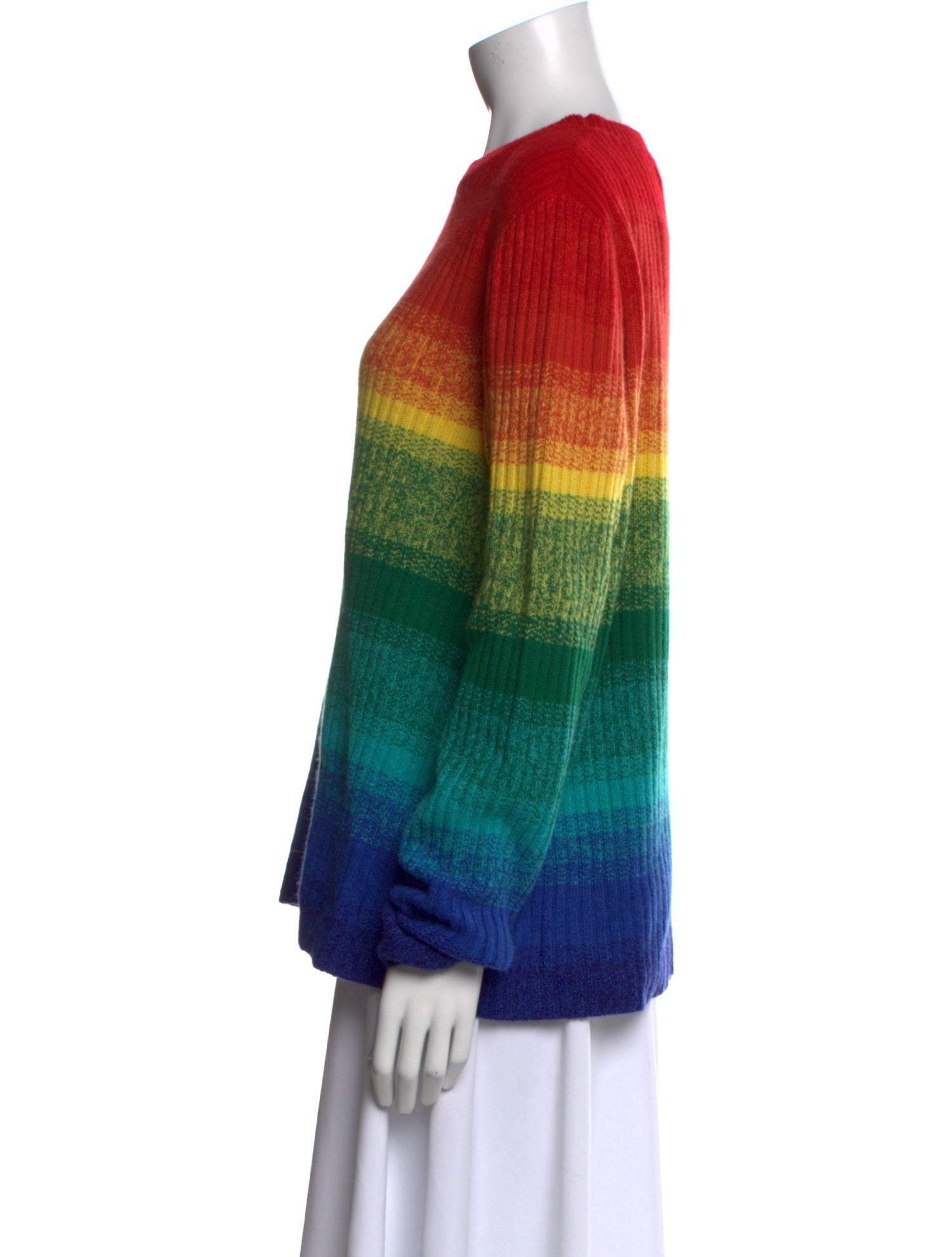 The Elder Statesman Cashmere Striped Sweater