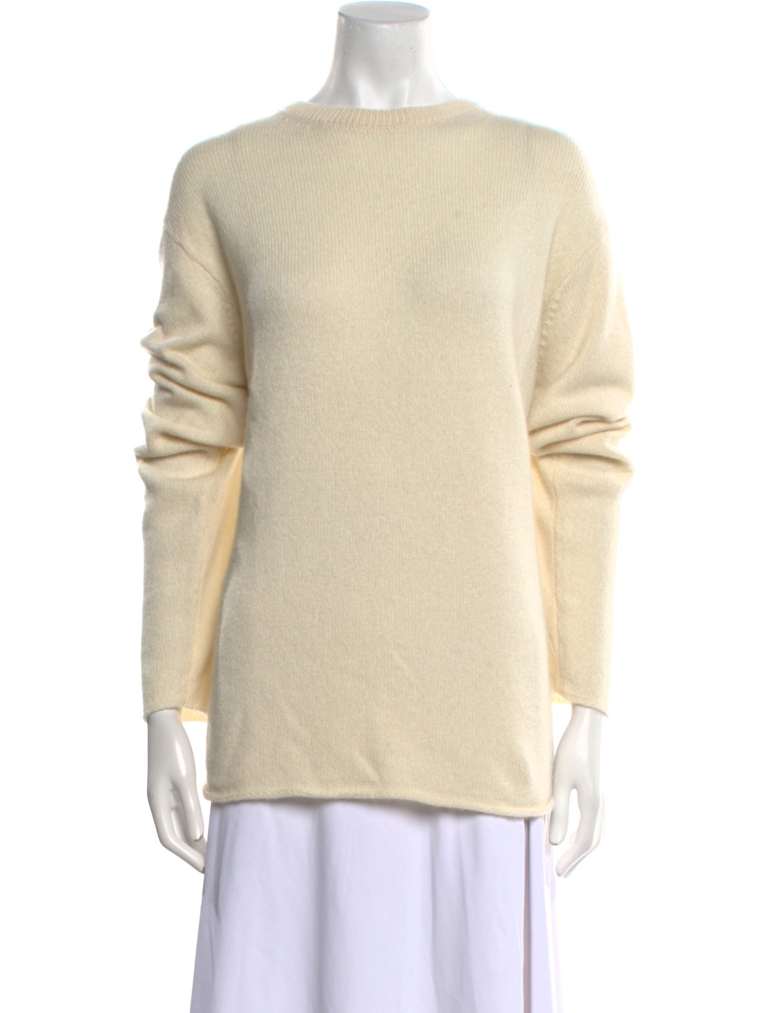 The Elder Statesman Cashmere Bateau Neckline Sweater w/ Tags