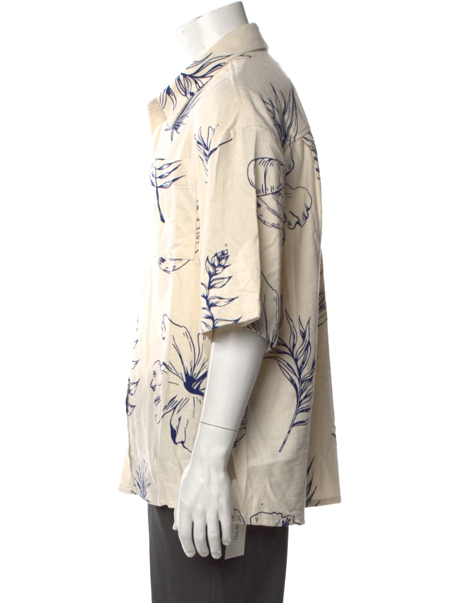 The Elder Statesman Printed Short Sleeve Shirt w/ Tags