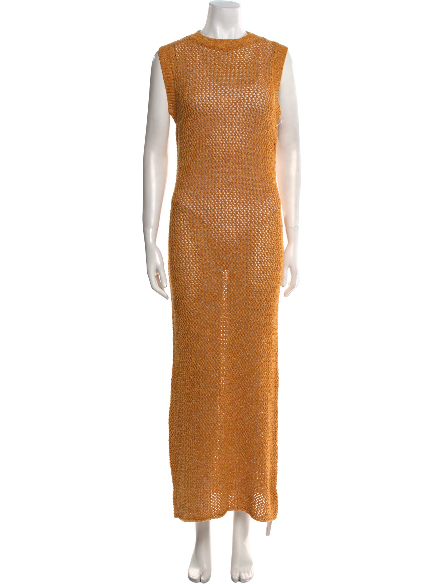 The Elder Statesman Crochet Long Dress w/ Tags