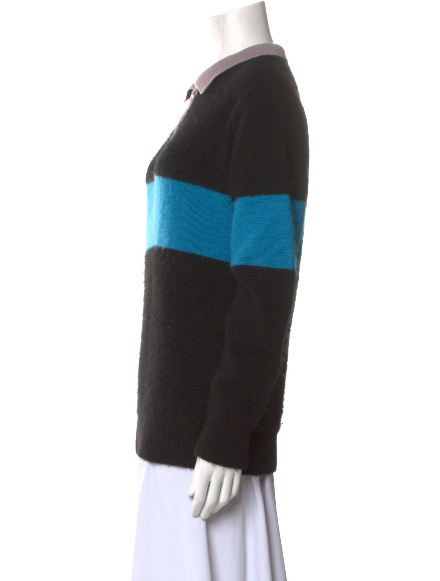 The Elder Statesman Cashmere Striped Sweater