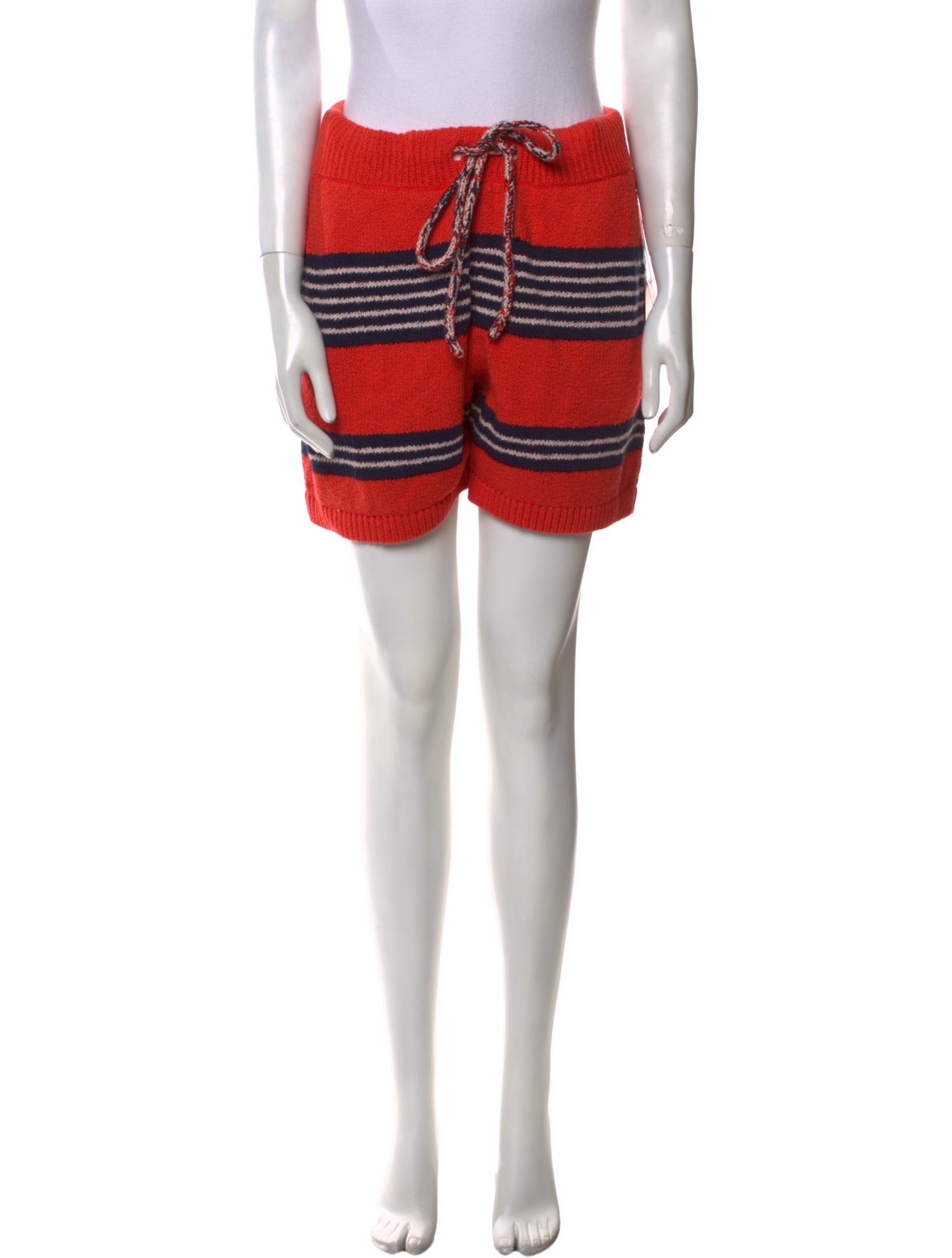 The Elder Statesman Striped Mini Shorts w/ Tags