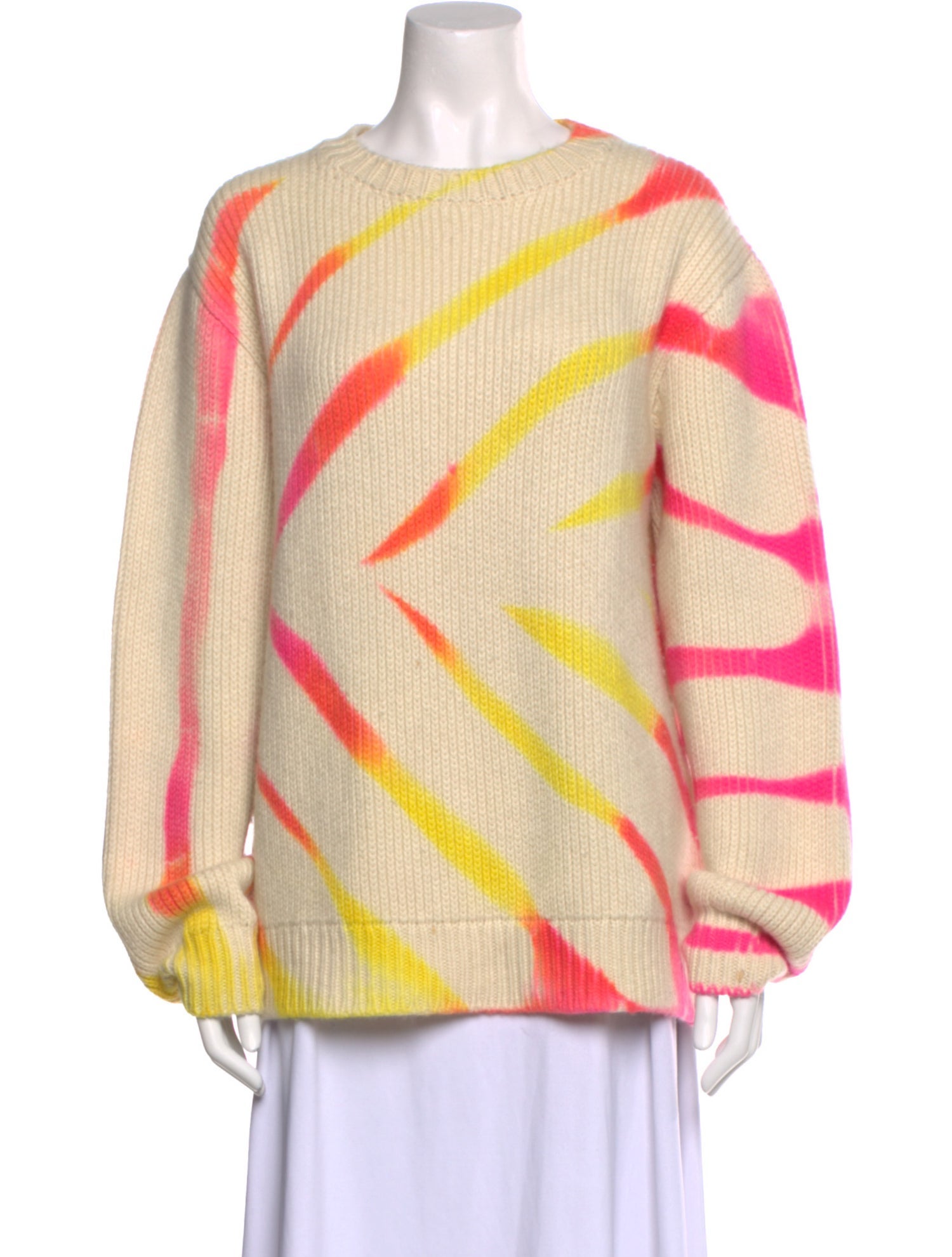 The Elder Statesman Cashmere Striped Sweater