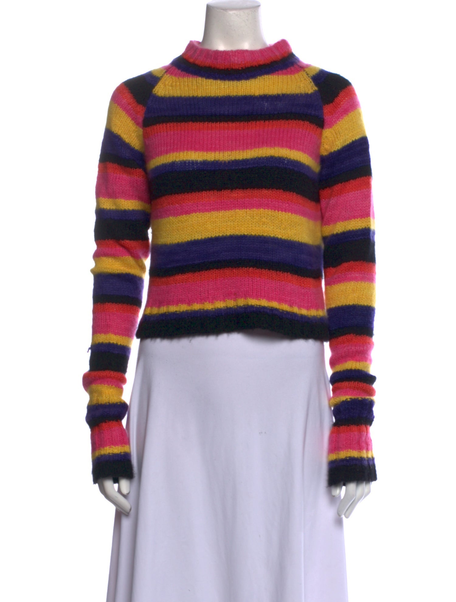 The Elder Statesman Cashmere Striped Sweater