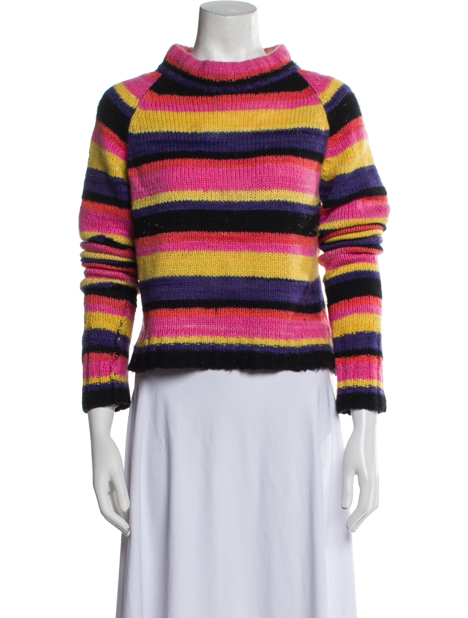 The Elder Statesman Cashmere Striped Sweater