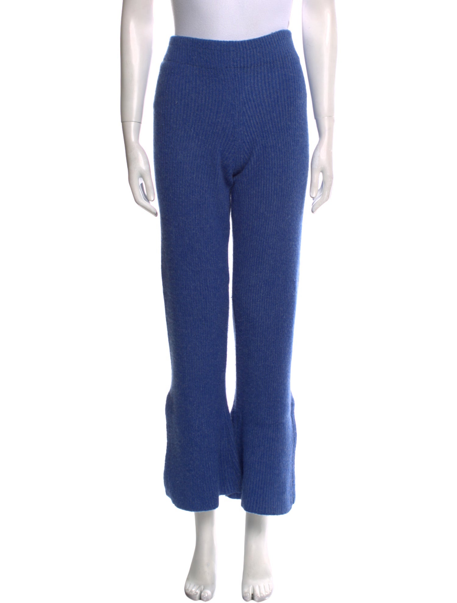 The Elder Statesman Cashmere Wide Leg Pants