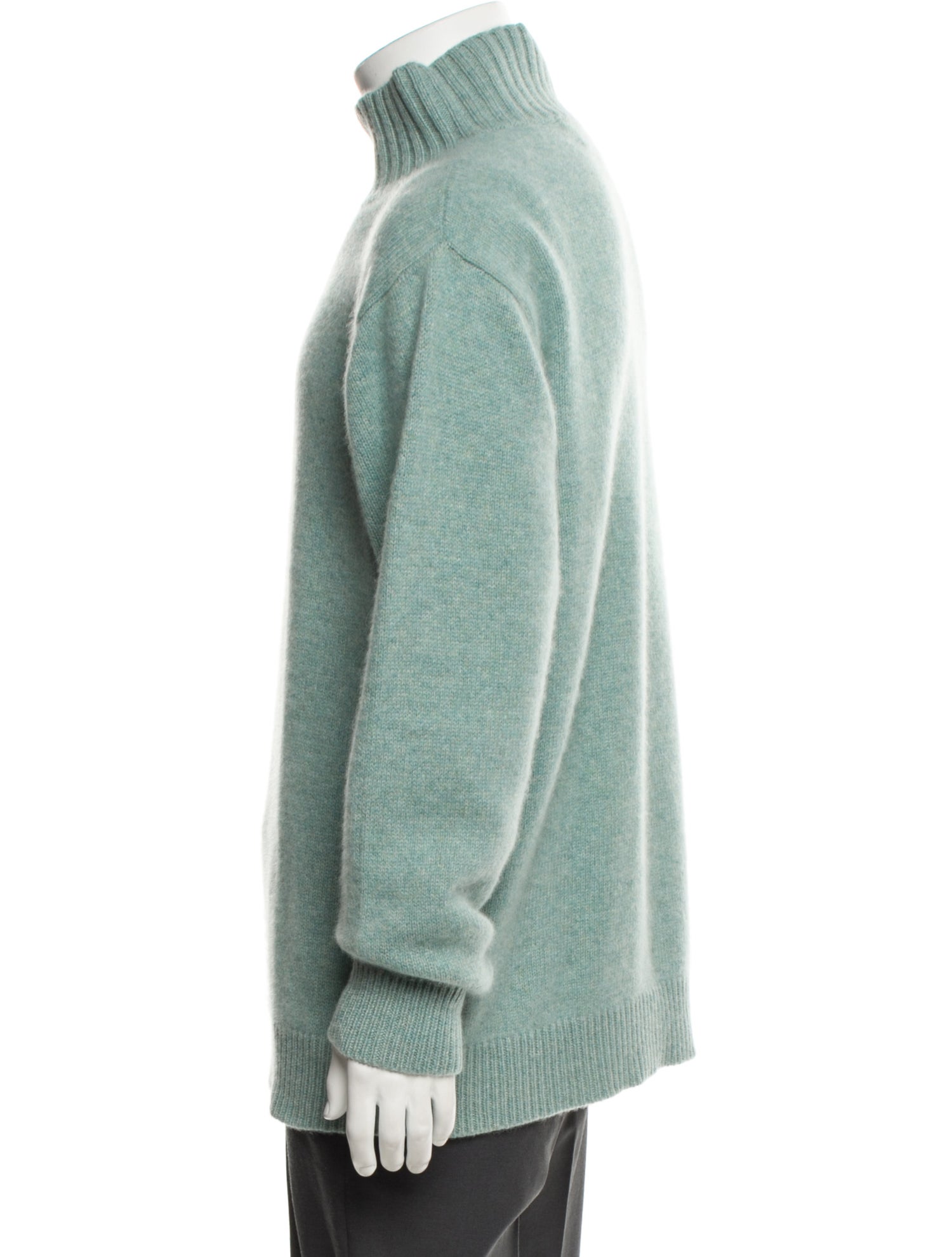 The Elder Statesman Cashmere Turtleneck Pullover