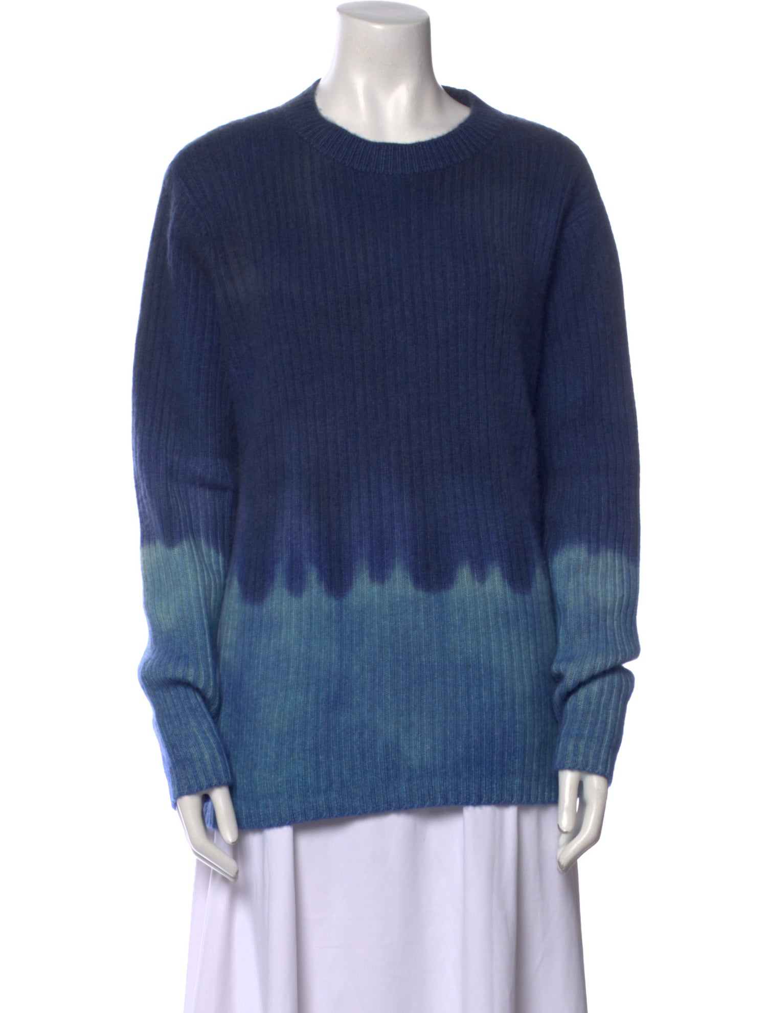 The Elder Statesman Cashmere Tie-Dye Print Sweater