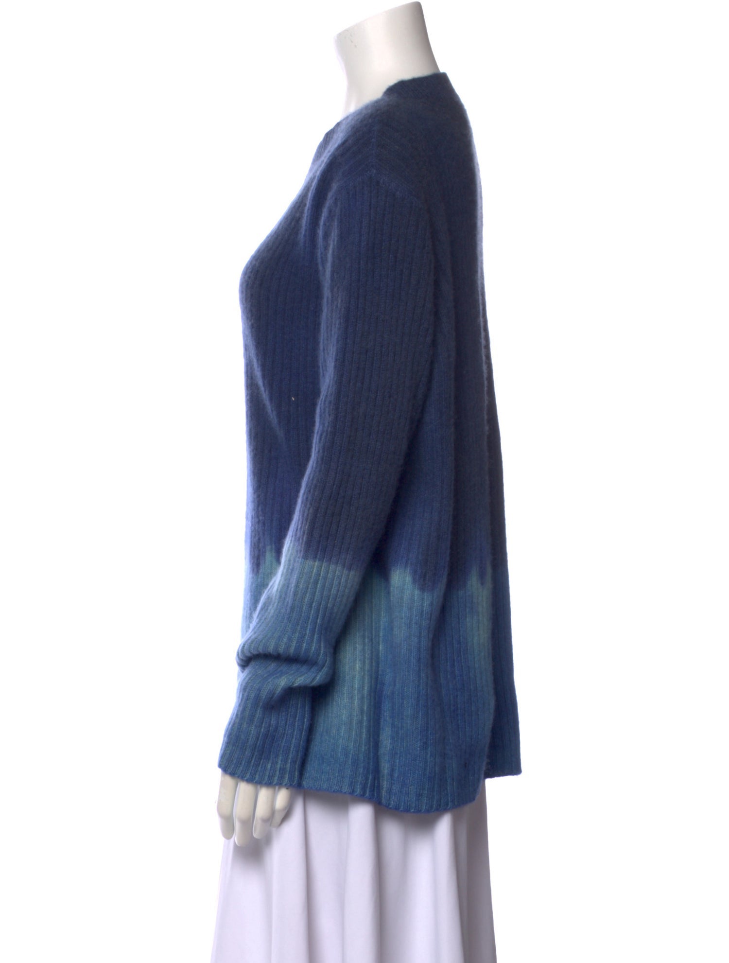 The Elder Statesman Cashmere Tie-Dye Print Sweater