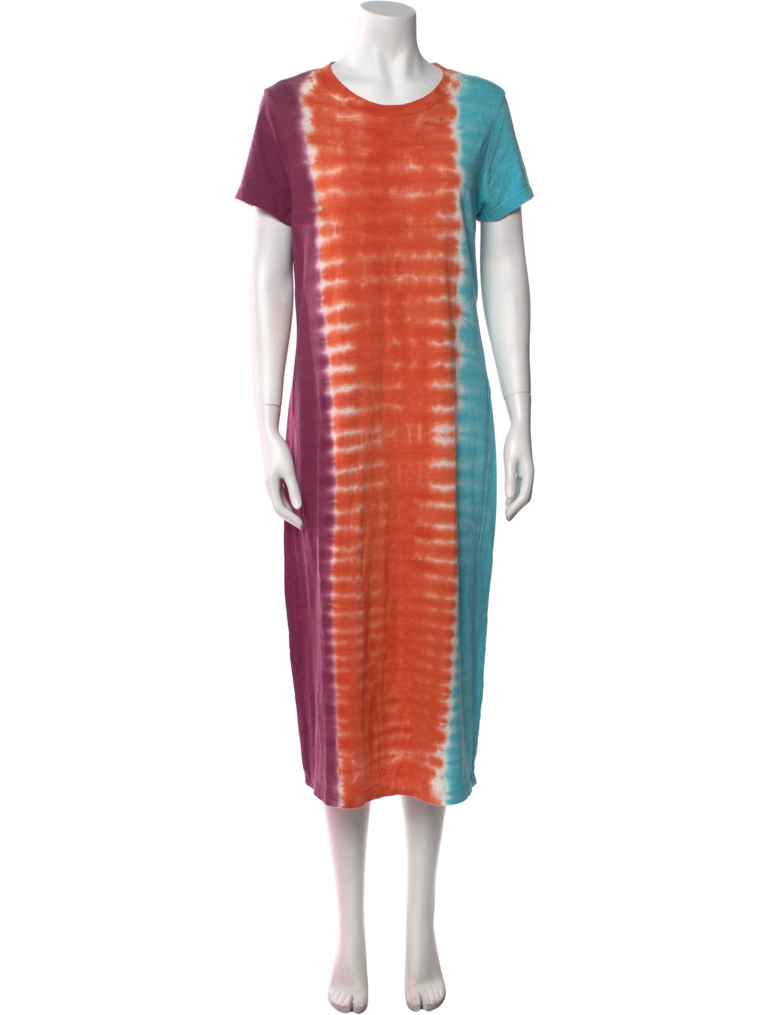 The Elder Statesman Tie-Dye Print Midi Length Dress w/ Tags