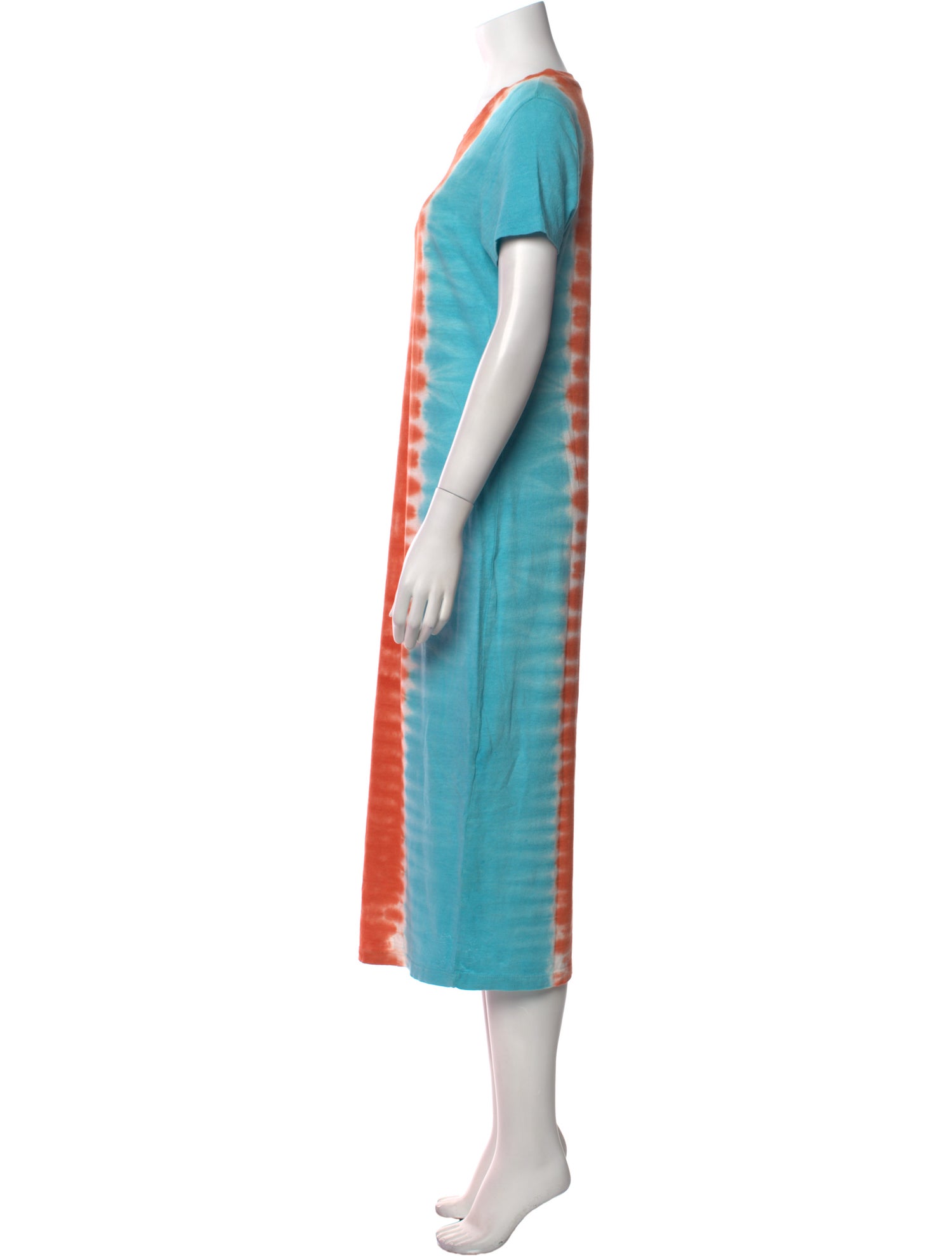 The Elder Statesman Tie-Dye Print Midi Length Dress w/ Tags