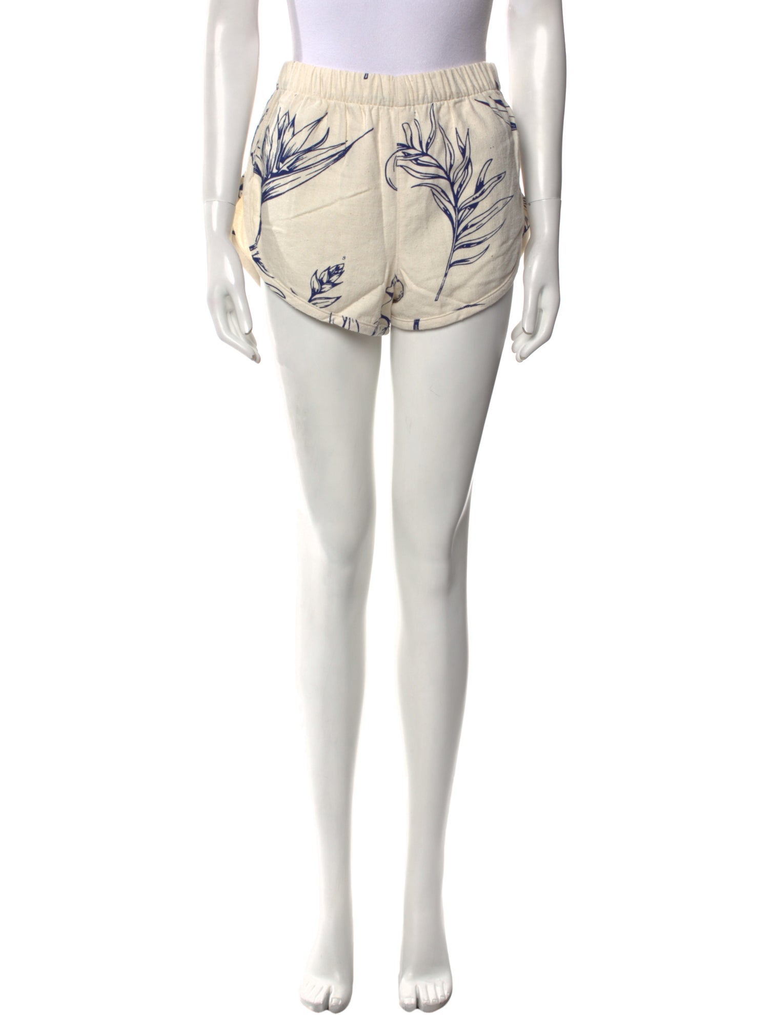 The Elder Statesman Printed Mini Shorts w/ Tags