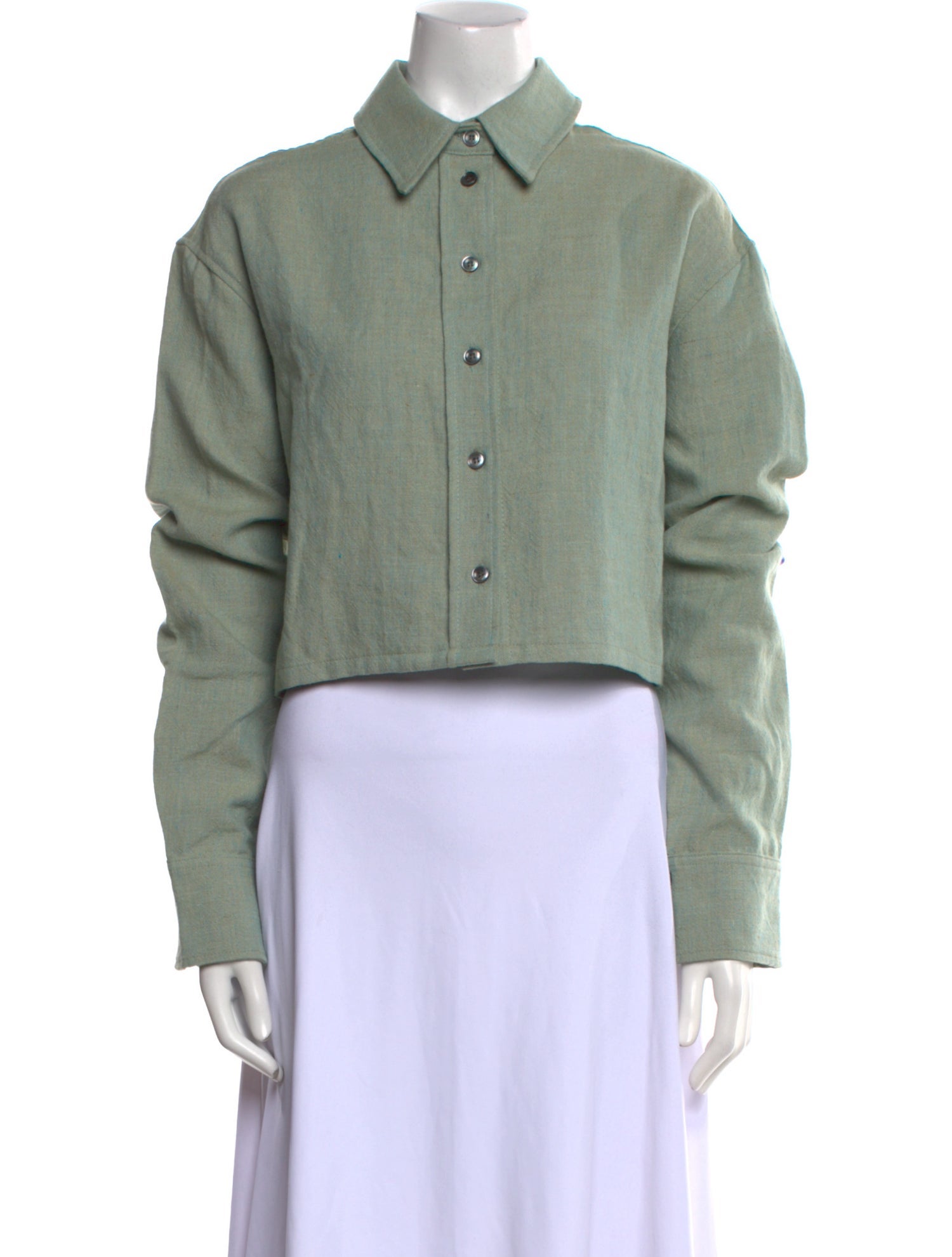 The Elder Statesman Linen Long Sleeve Sweatshirt w/ Tags