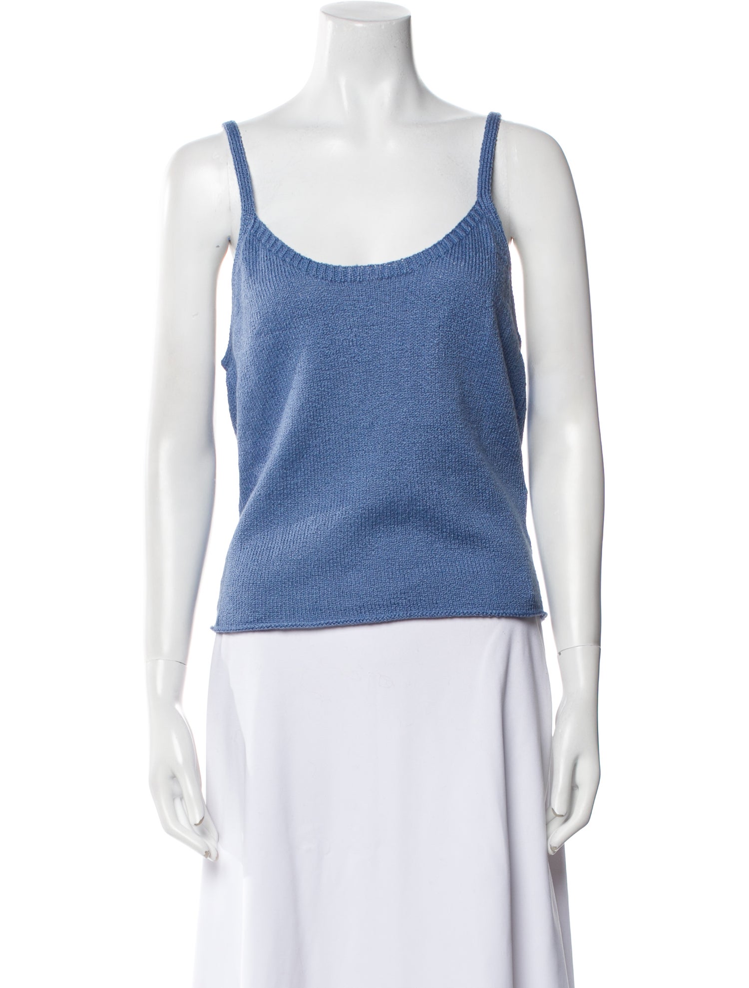 The Elder Statesman Scoop Neck Sleeveless Top w/ Tags