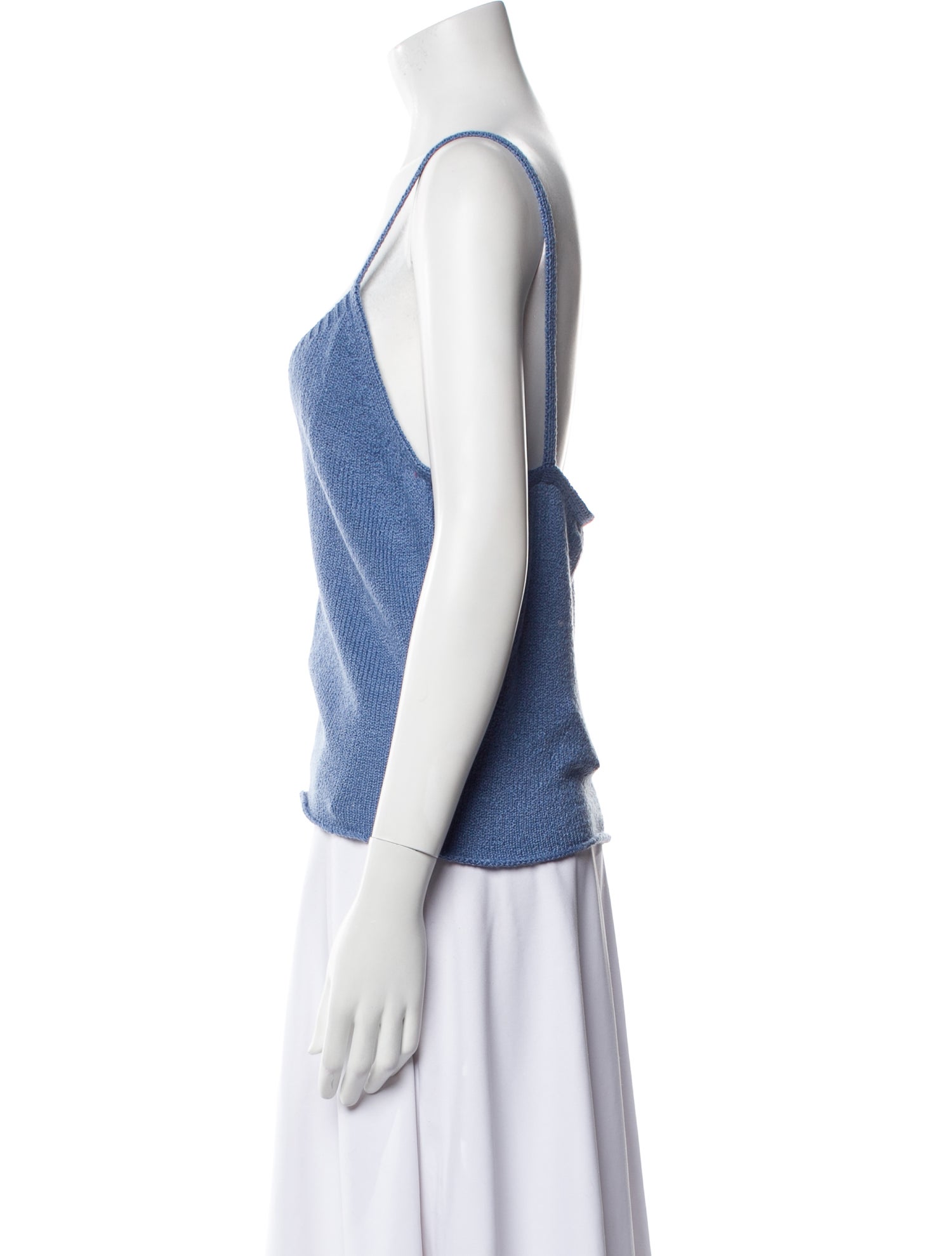 The Elder Statesman Scoop Neck Sleeveless Top w/ Tags
