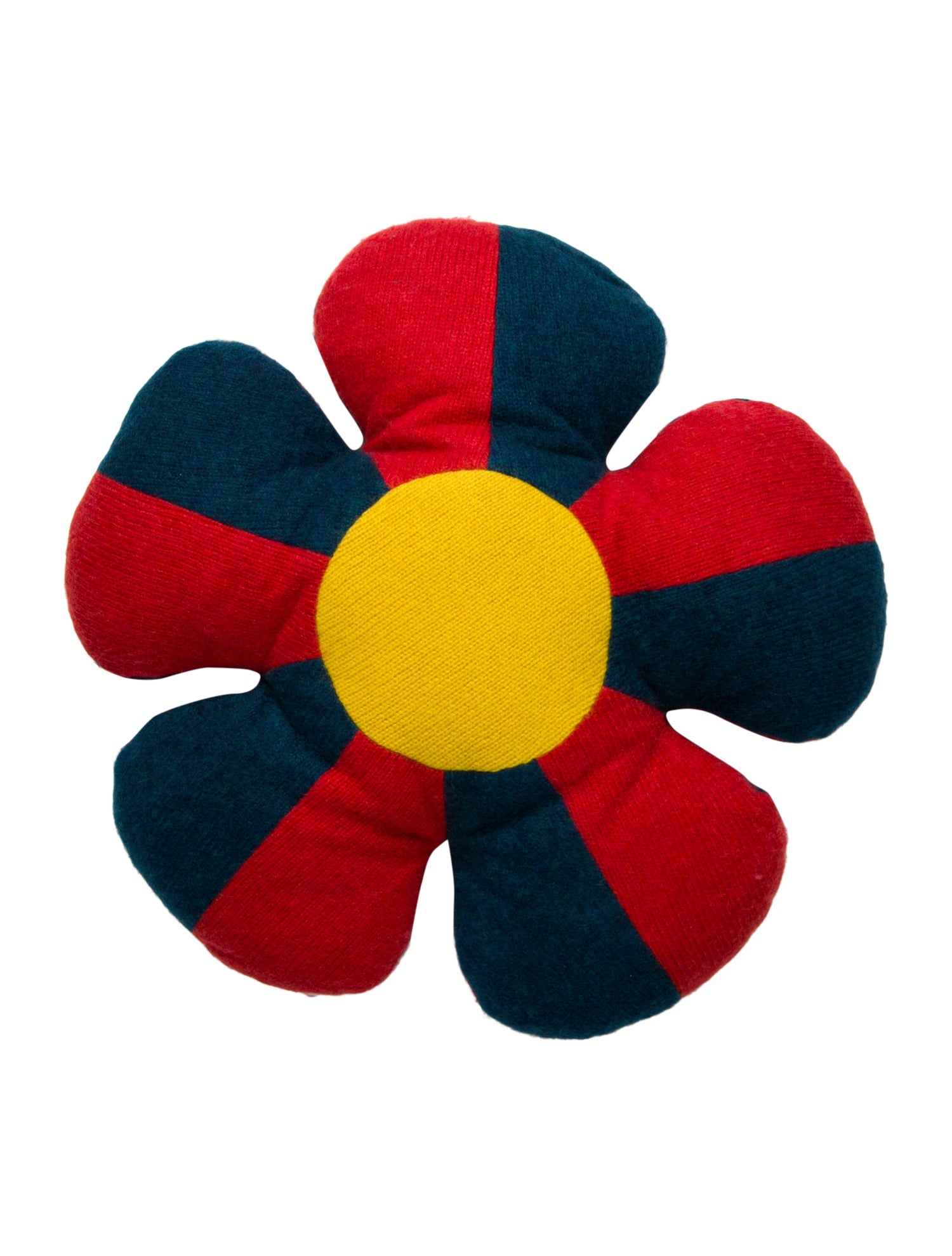 The Elder Statesman Cashmere Flower PIllow