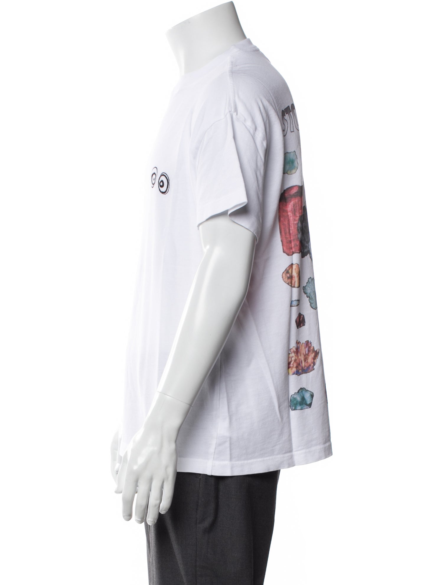 The Elder Statesman Graphic Print Crew Neck T-Shirt w/ Tags