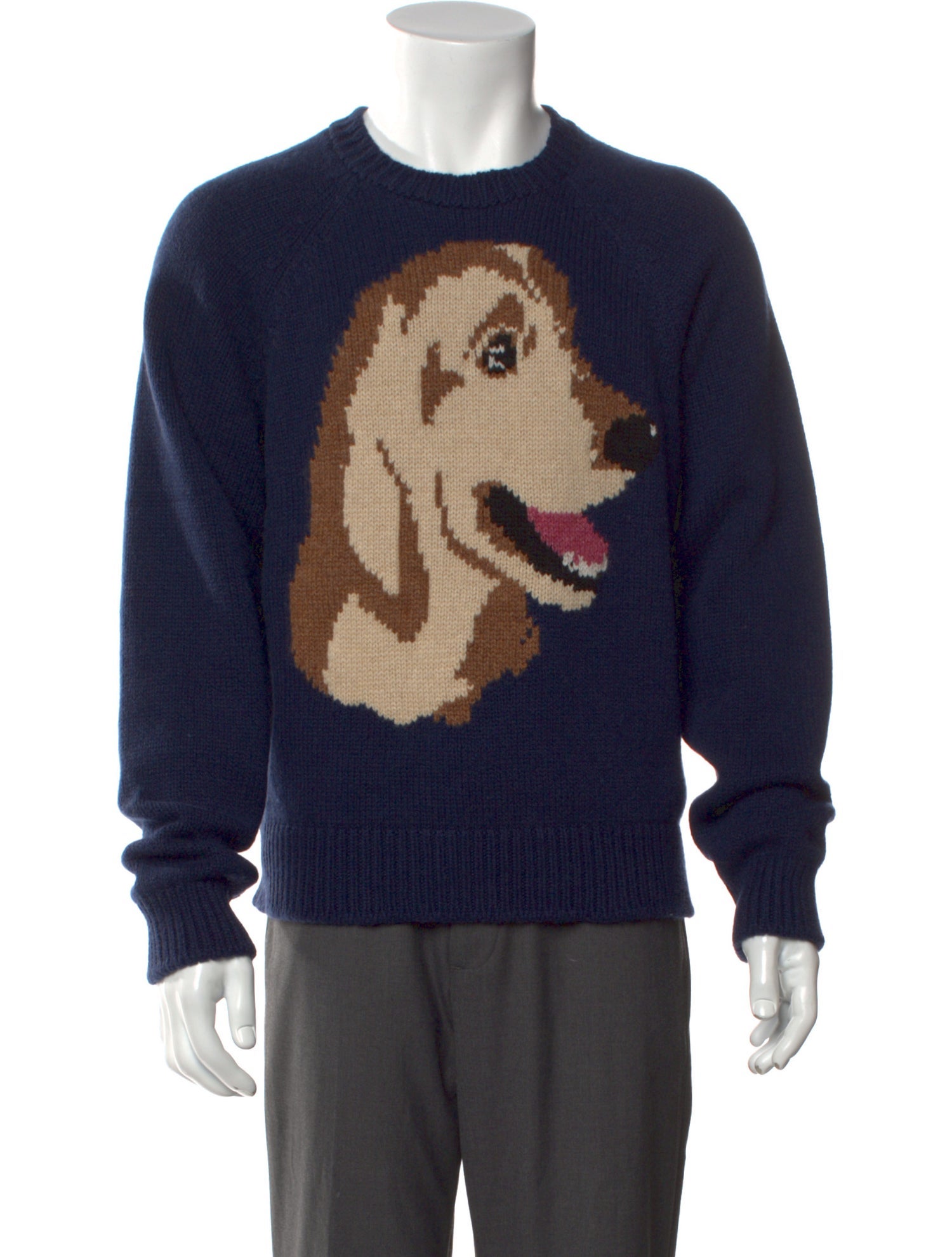 The Elder Statesman Cashmere Graphic Print Pullover w/ Tags