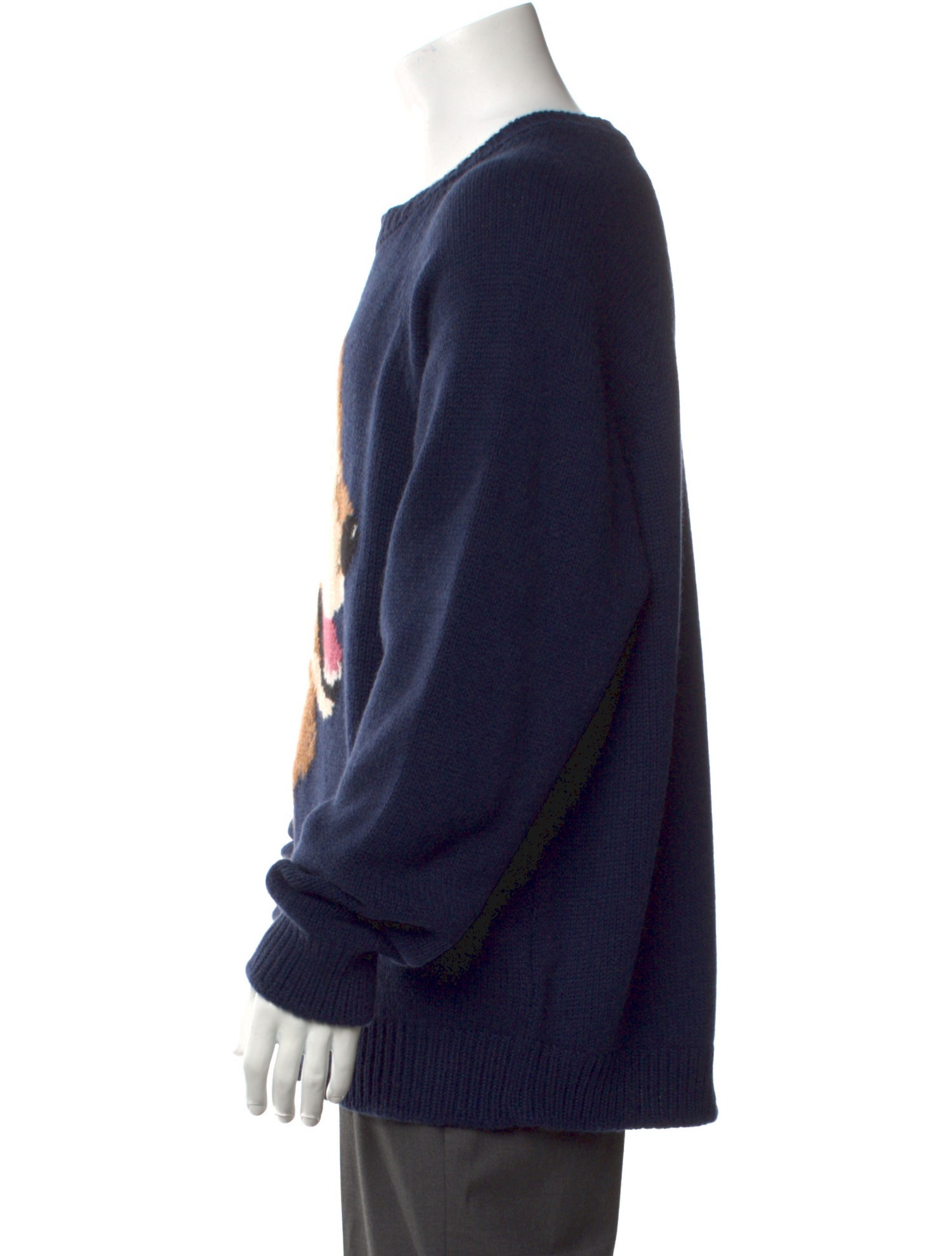 The Elder Statesman Cashmere Graphic Print Pullover w/ Tags