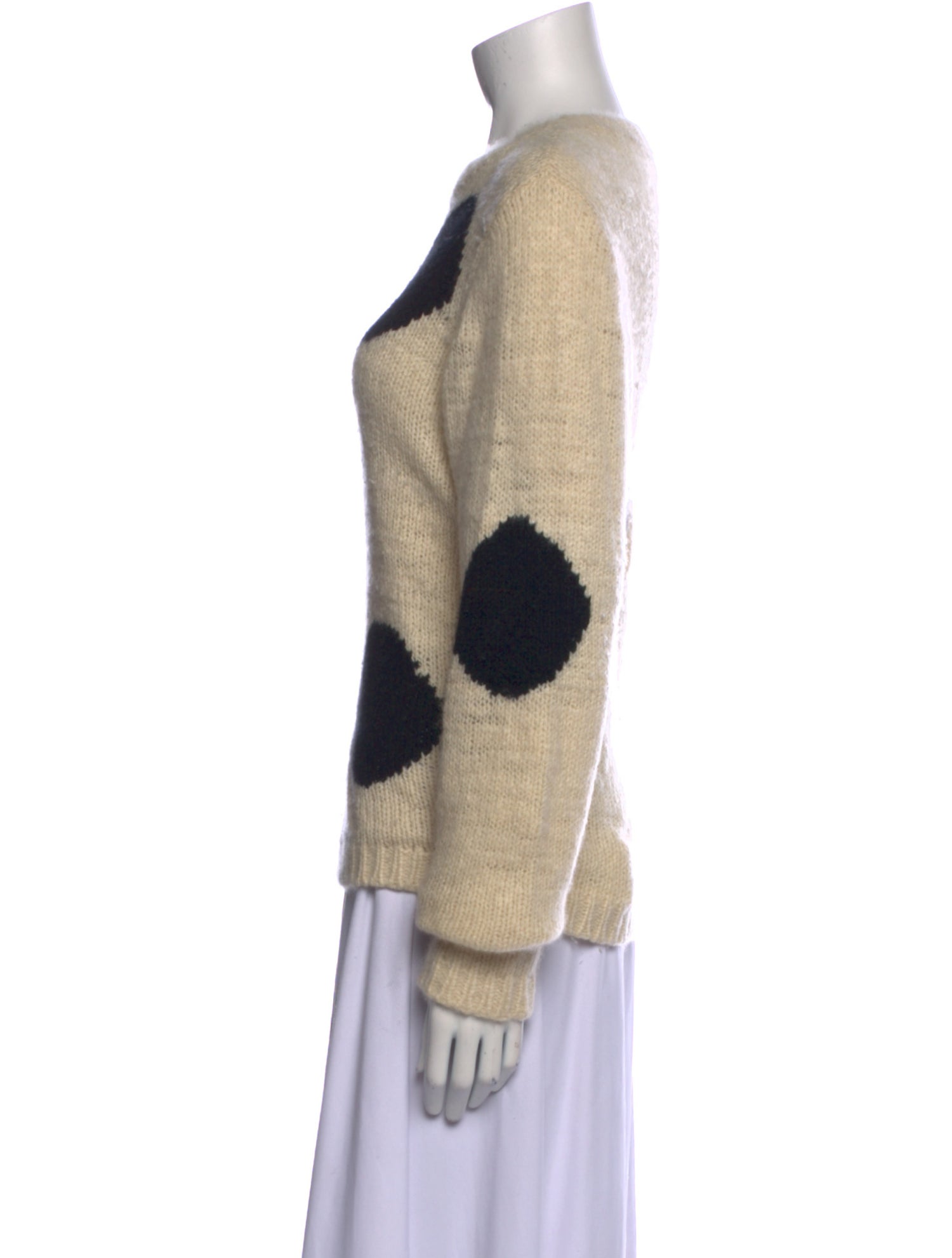 The Elder Statesman Cashmere Printed Sweater