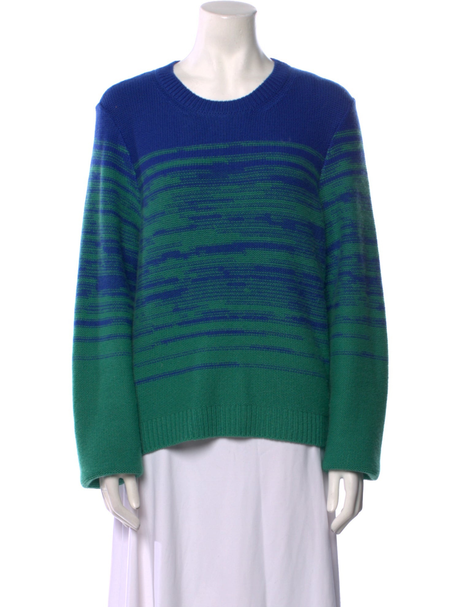 The Elder Statesman Cashmere Striped Sweater