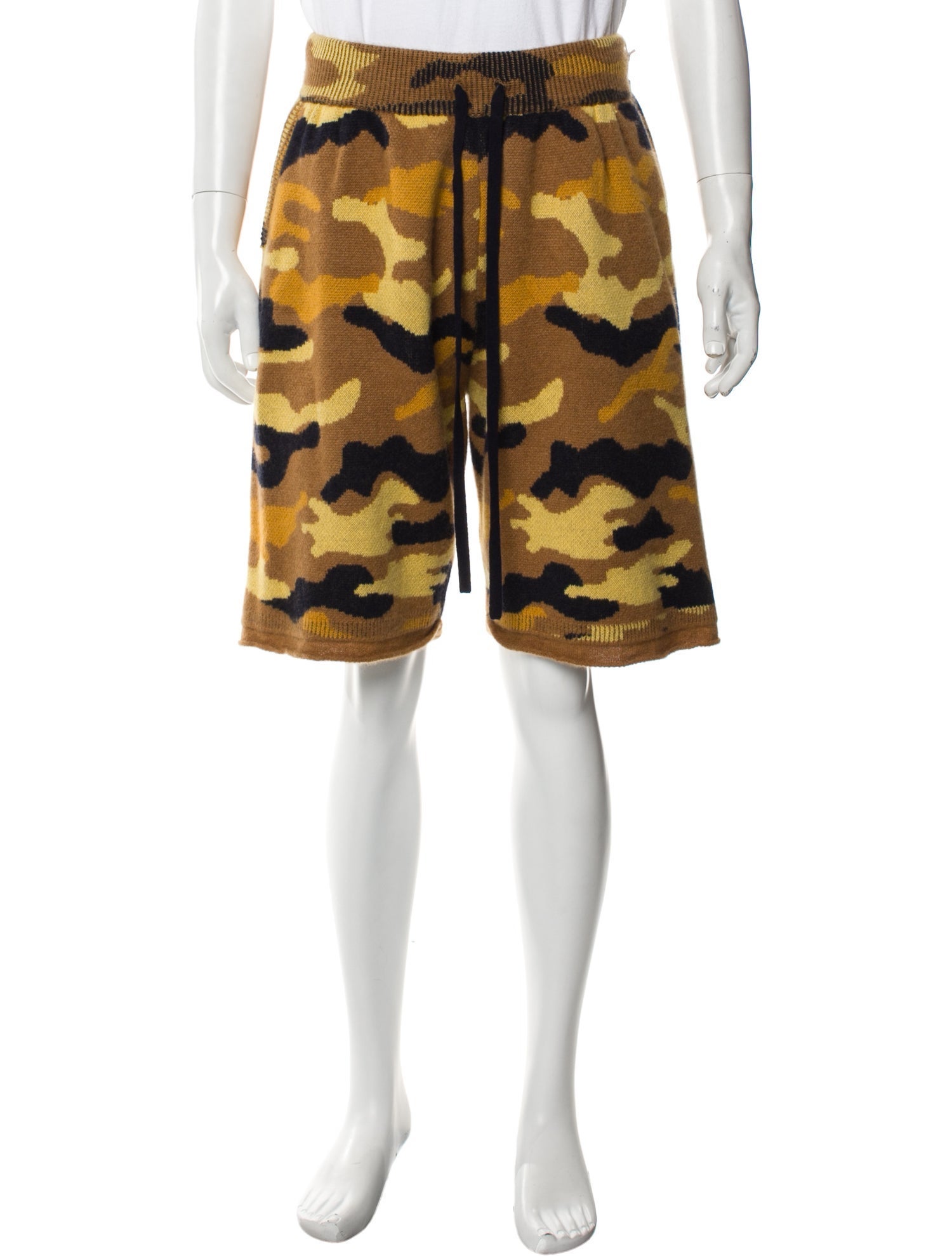 The Elder Statesman Cashmere Jogger Shorts w/ Tags