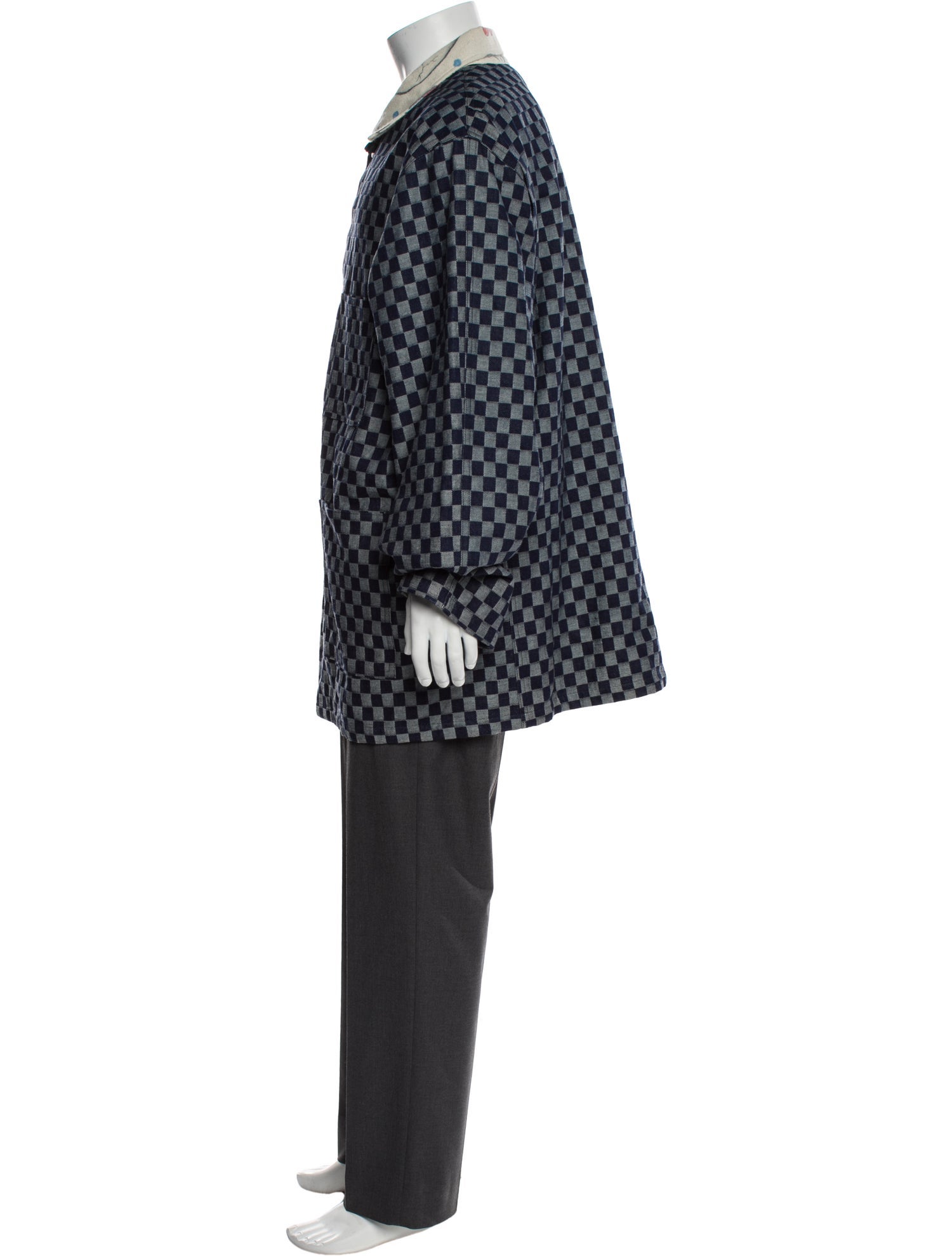 The Elder Statesman Cashmere Printed Parka