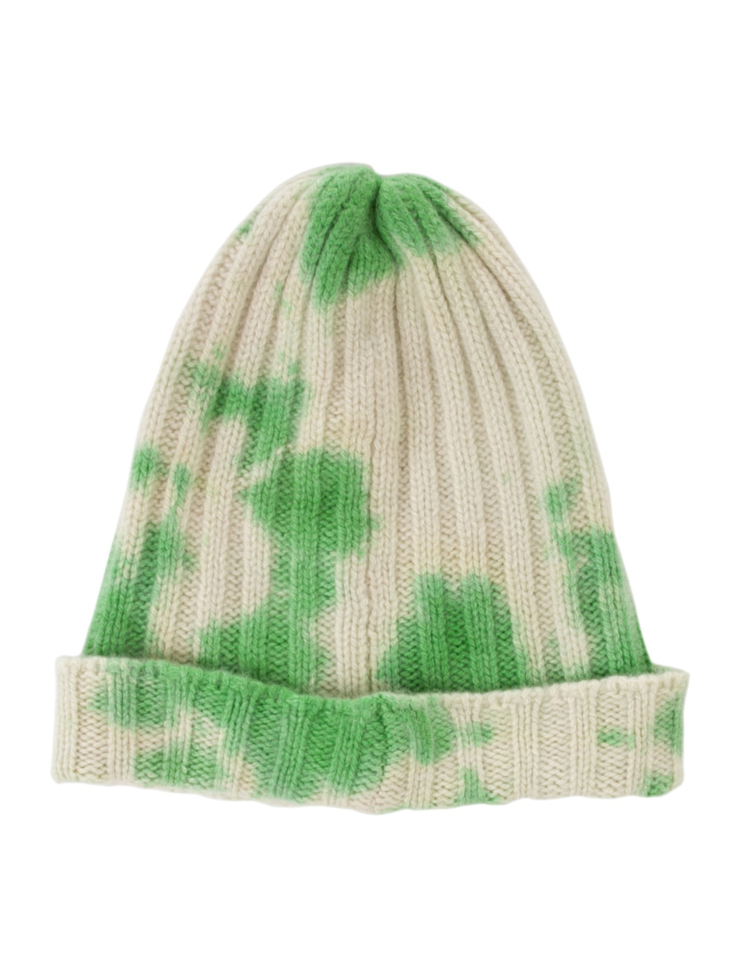 The Elder Statesman Printed Cashmere Beanie