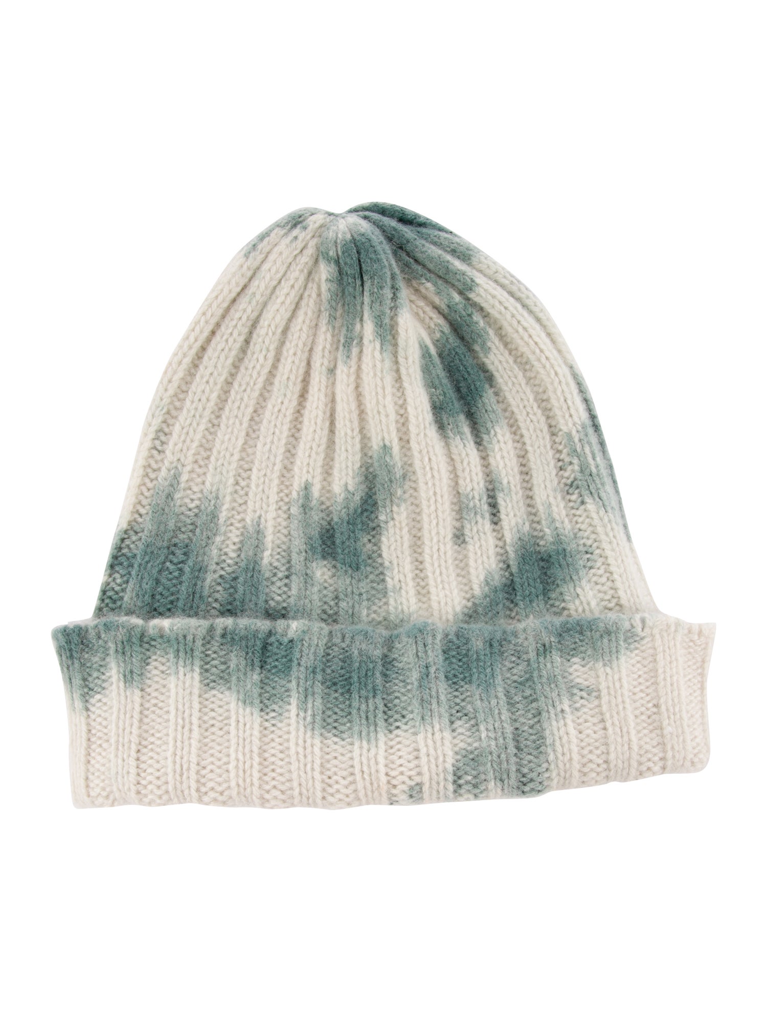 The Elder Statesman white pattern print beanie