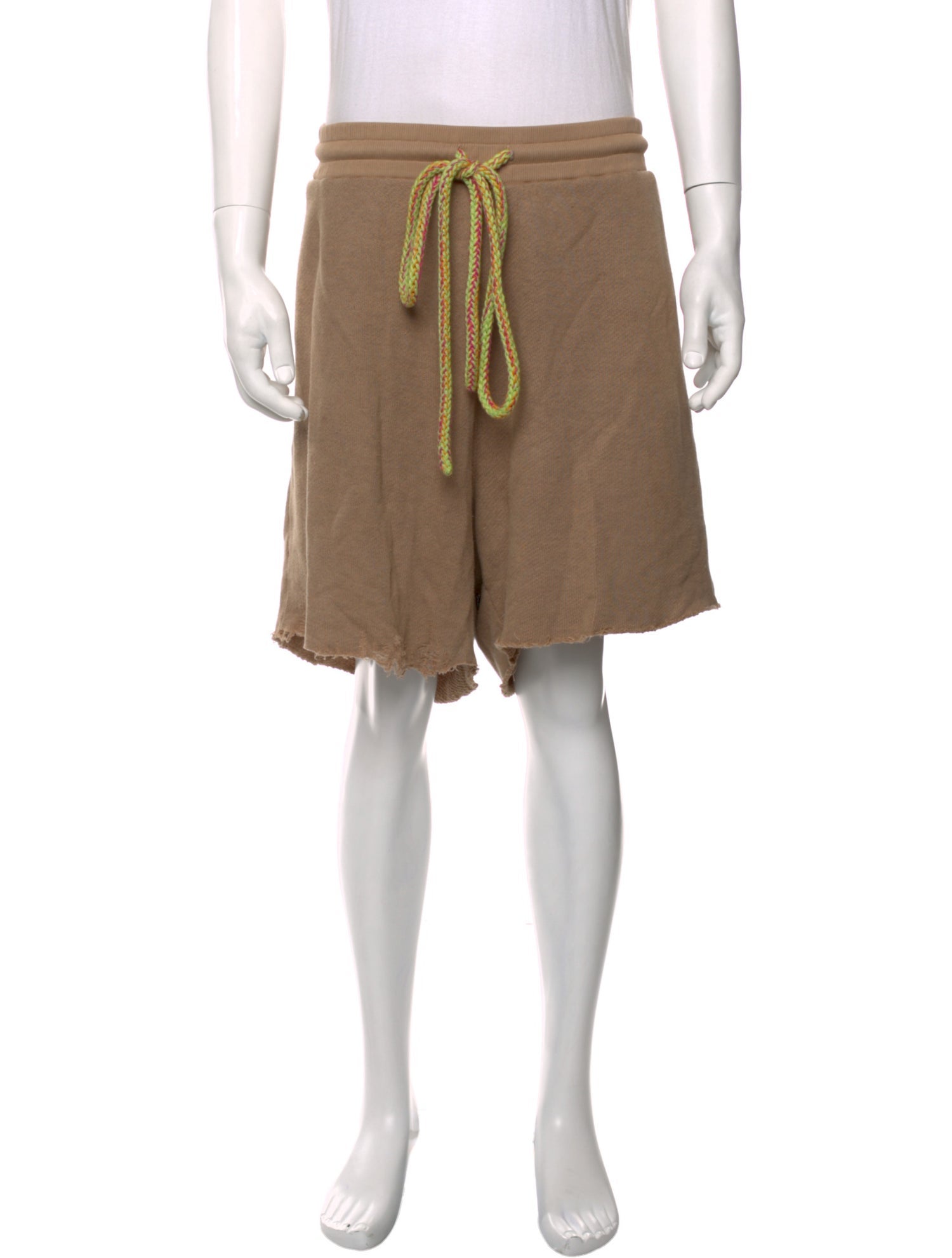 The Elder Statesman Cashmere Jogger Shorts