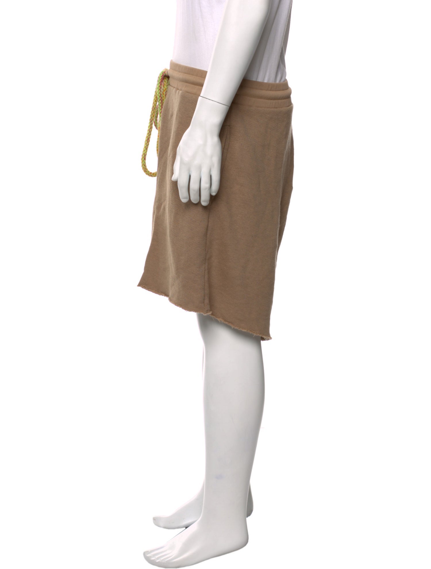 The Elder Statesman Cashmere Jogger Shorts