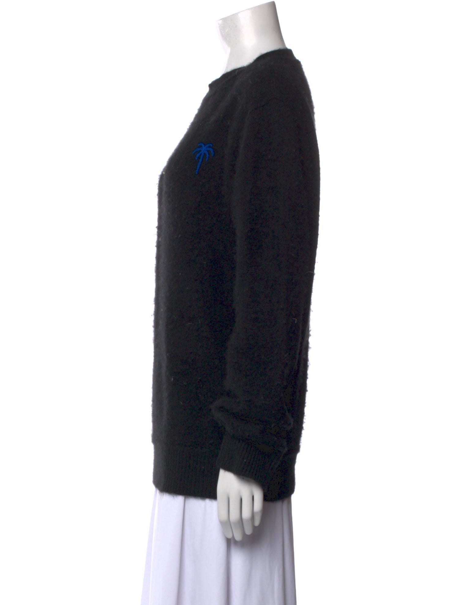 The Elder Statesman Cashmere Crew Neck Sweater