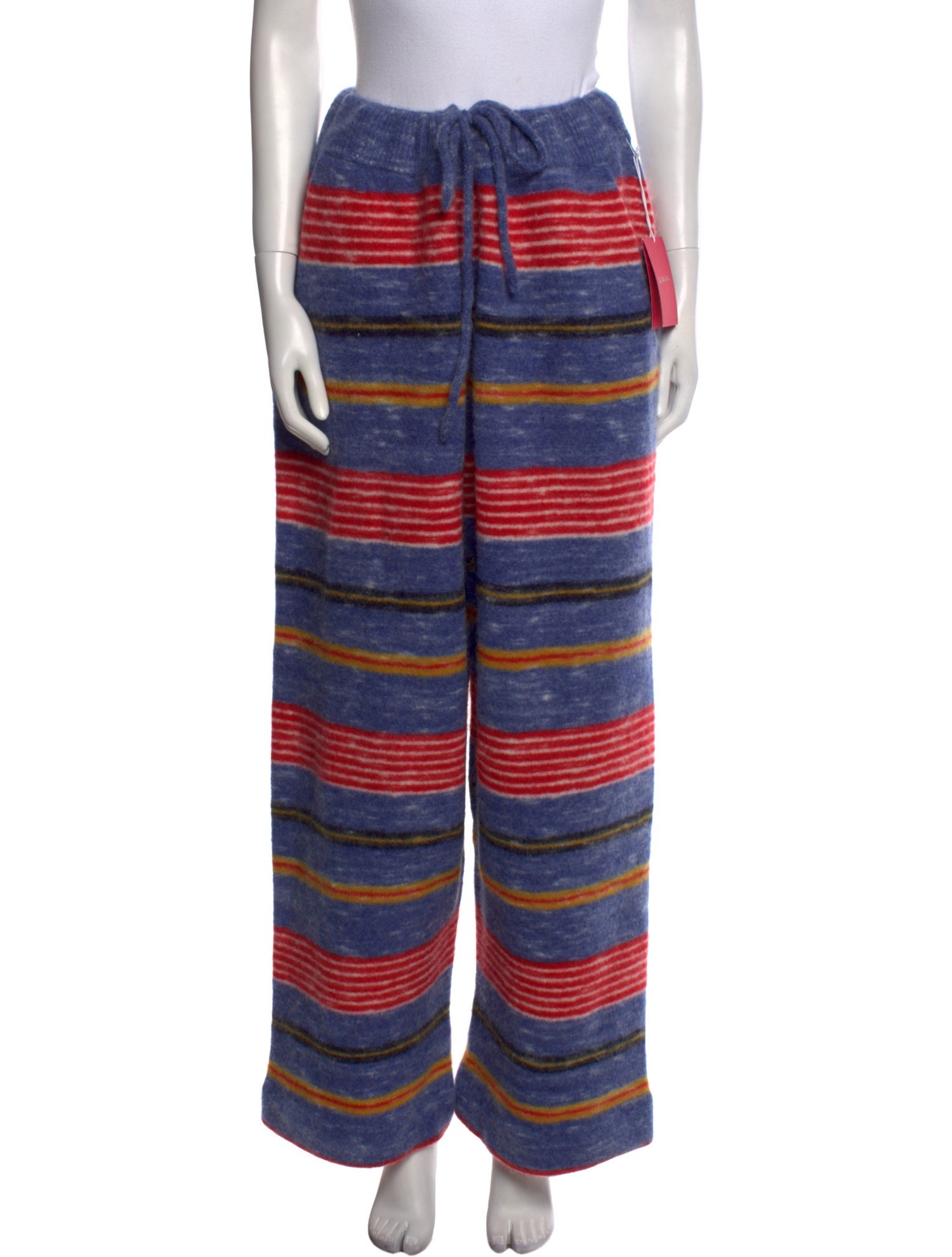 The Elder Statesman Cashmere Wide Leg Pants