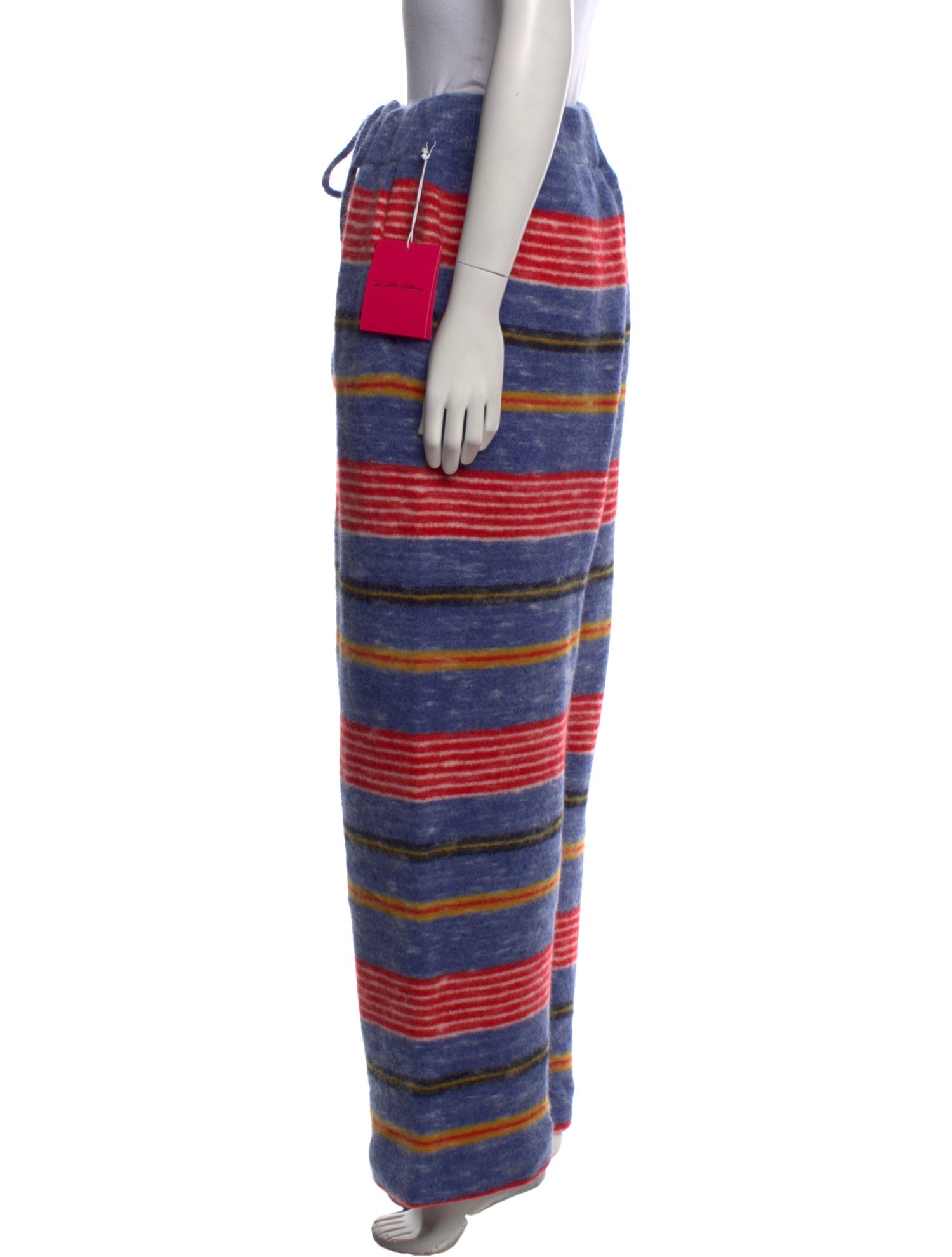 The Elder Statesman Cashmere Wide Leg Pants