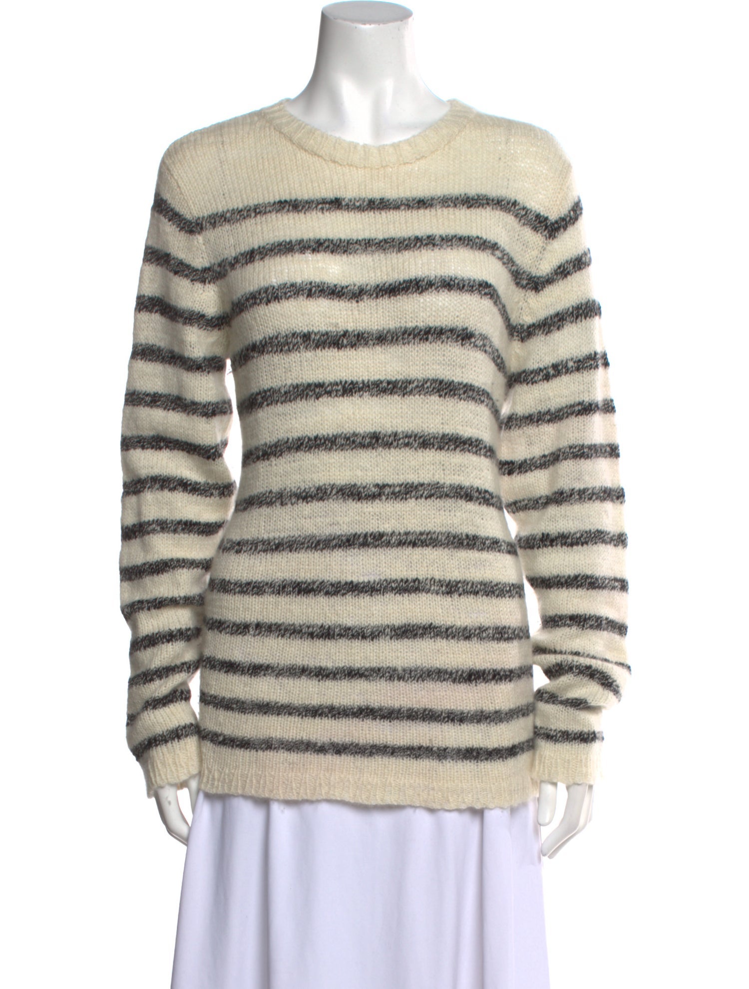 The Elder Statesman Cashmere Striped Sweater