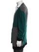 The Elder Statesman Cashmere Colorblock Pattern Cardigan