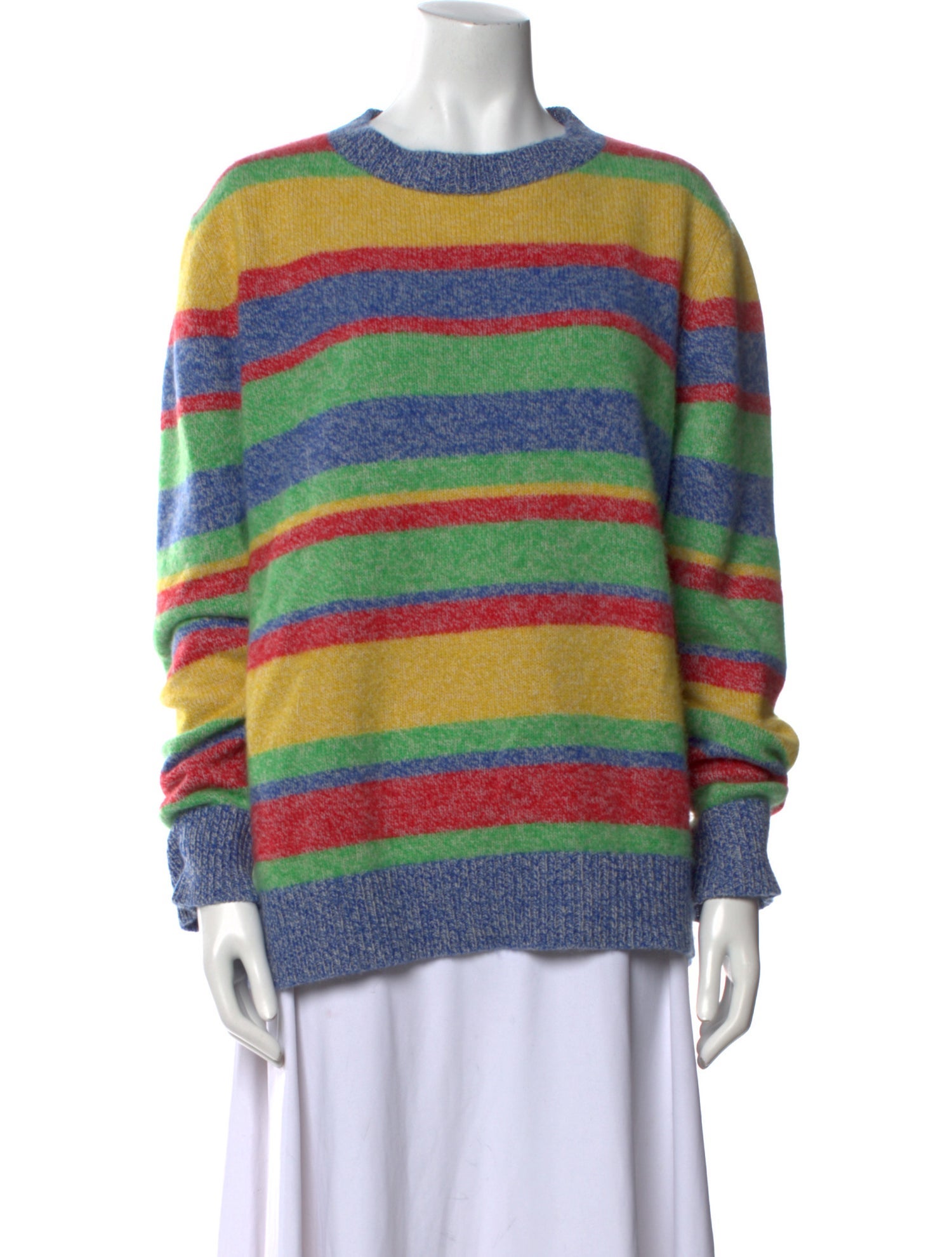 The Elder Statesman Cashmere Striped Sweater