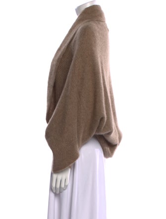 The Elder Statesman Cashmere Open Front Sweater