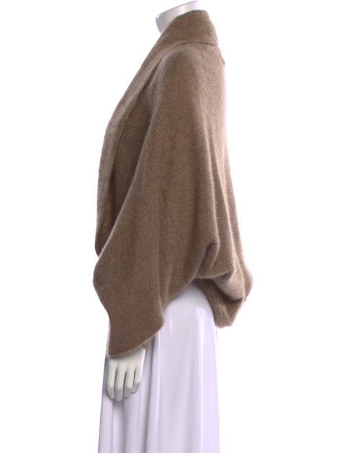 The Elder Statesman Cashmere Open Front Sweater