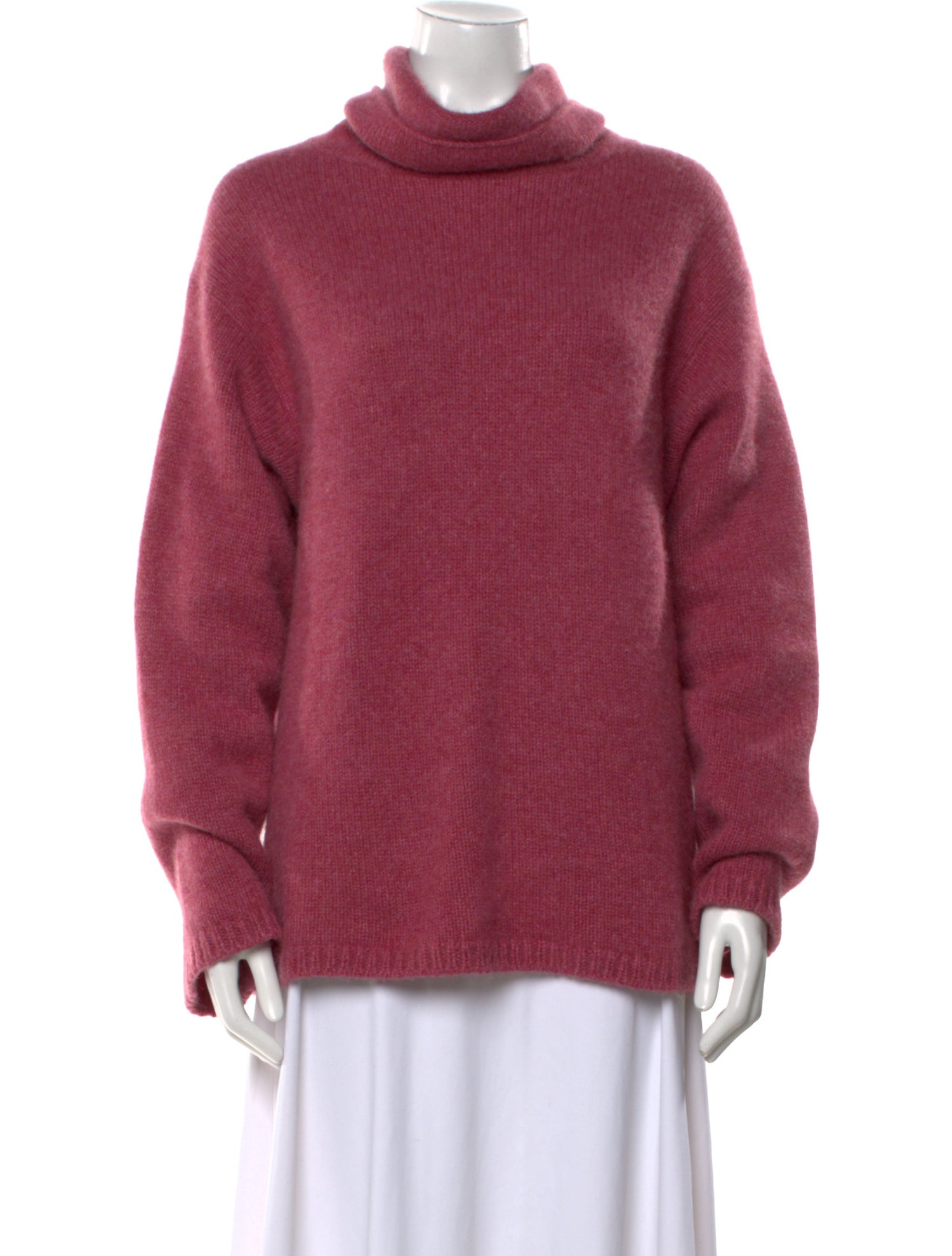 The Elder Statesman Cashmere Mock Neck Sweater