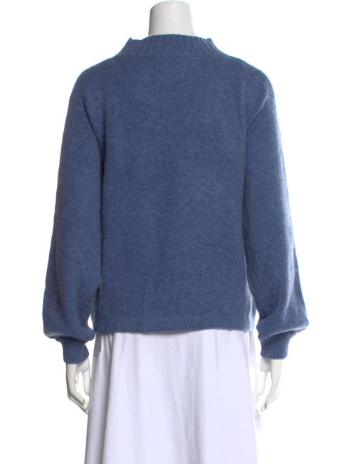 The Elder Statesman Cashmere Mock Neck Sweater