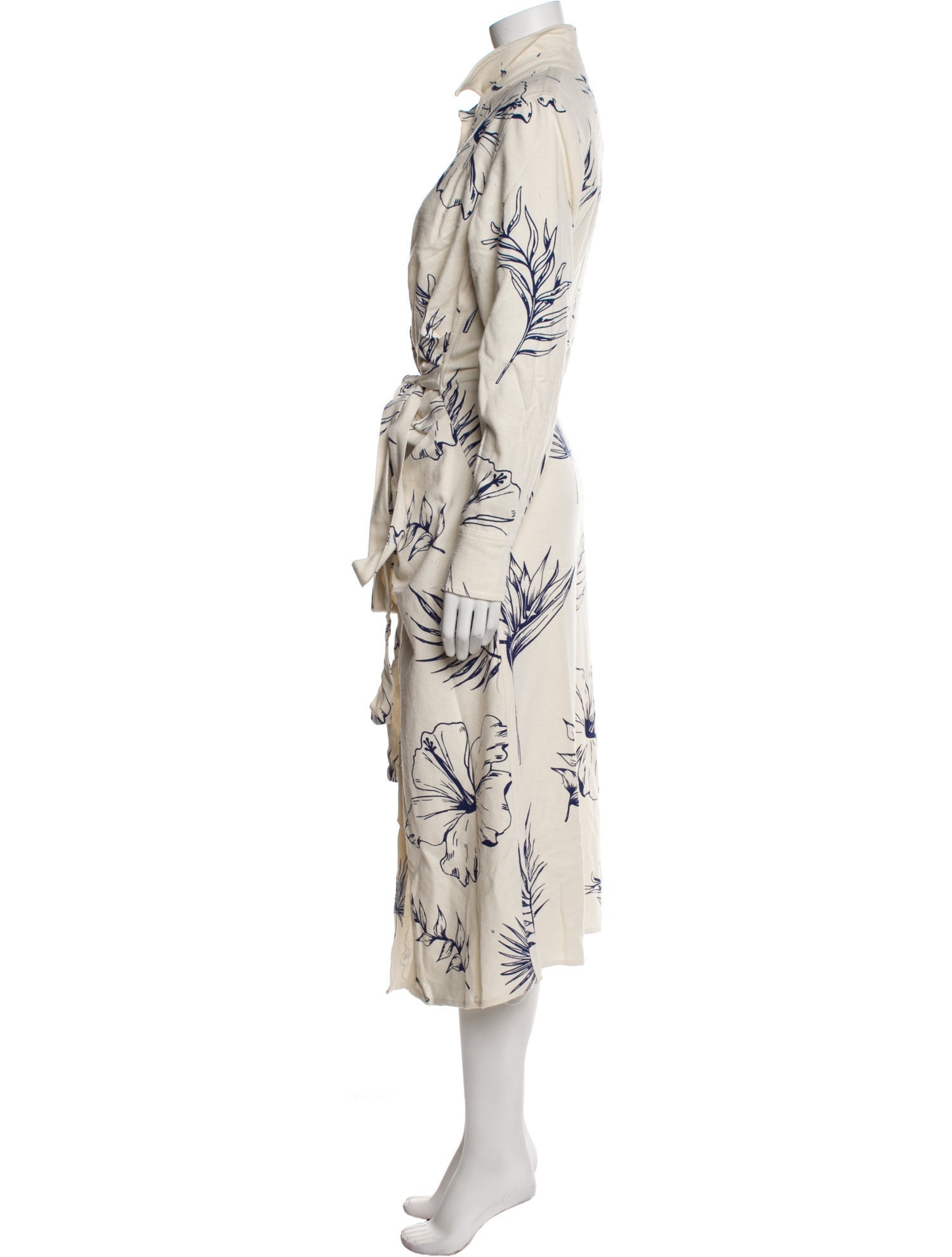 The Elder Statesman Printed Long Dress